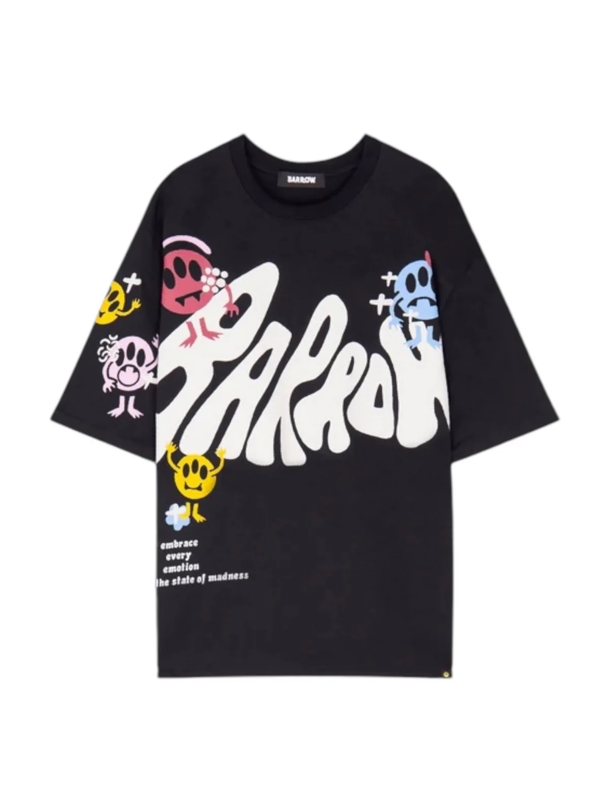 BARROW T-Shirt e Polo Uomo JERSEY T-SHIRT UNISEX F4BWUATH060 110 Nero - Image 2