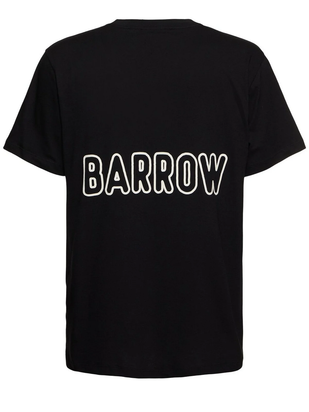 BARROW T-Shirt e Polo Uomo JERSEY T-SHIRT UNISEX F4BWUATH074 110 Nero - Image 2