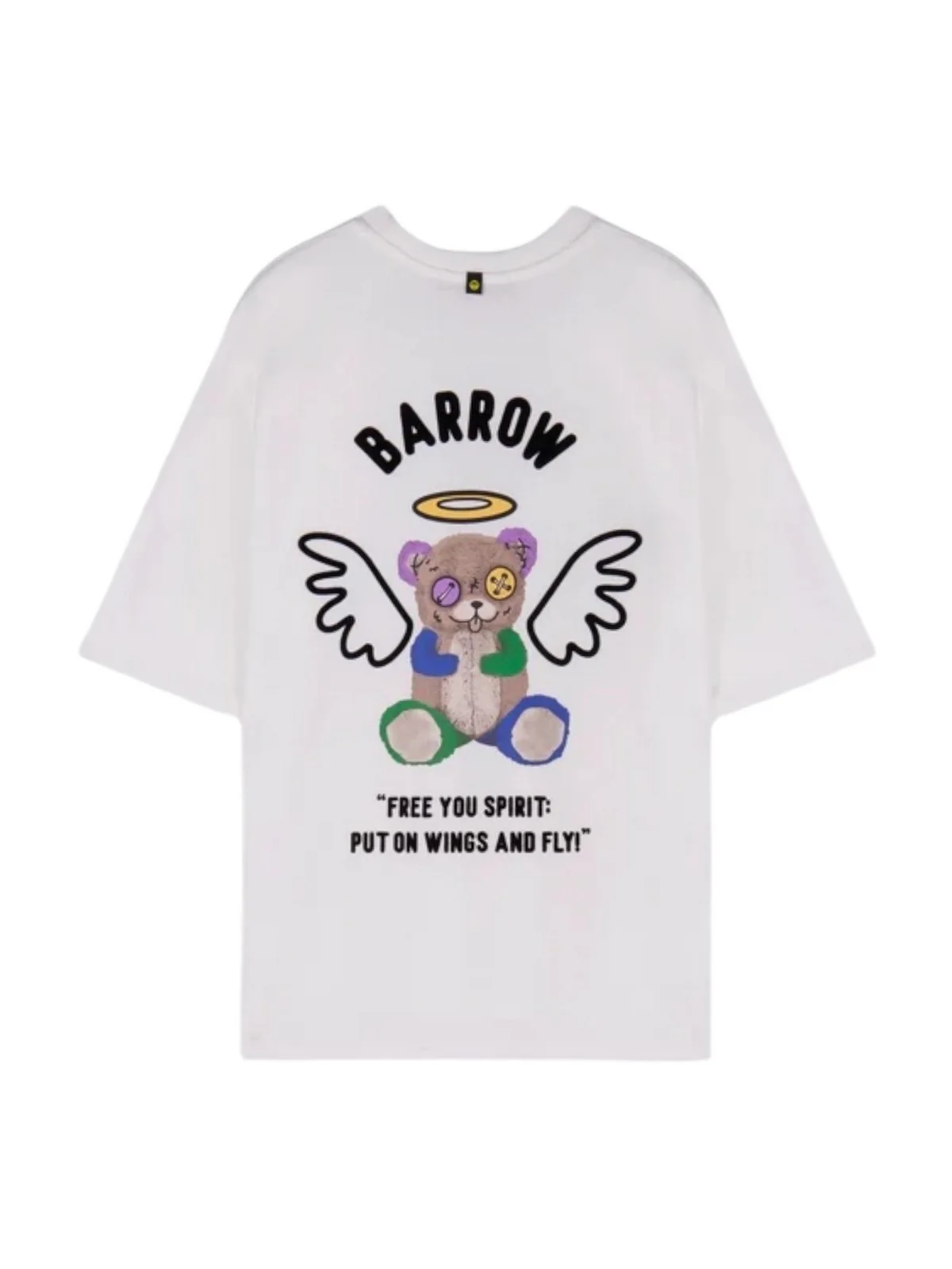 BARROW T-Shirt e Polo Uomo JERSEY T-SHIRT UNISEX F4BWUATH077 002 Bianco - Image 2