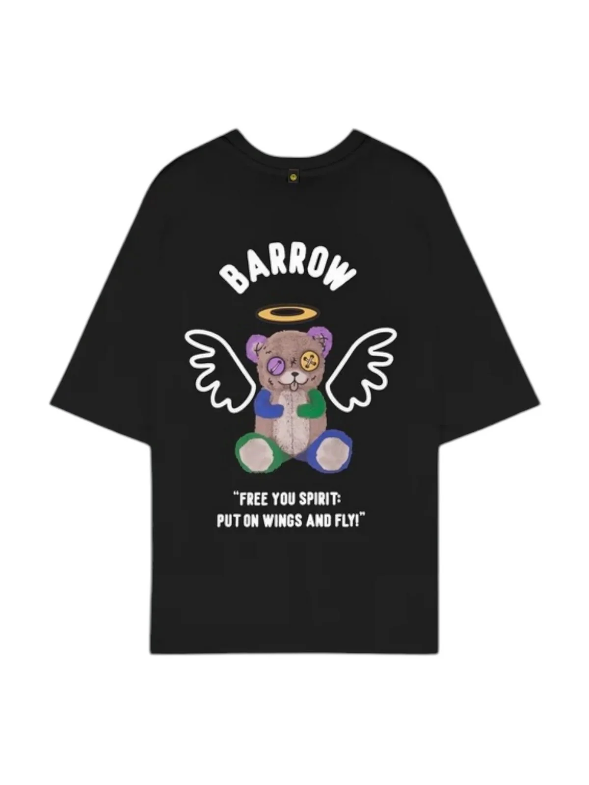 BARROW T-Shirt e Polo Uomo JERSEY T-SHIRT UNISEX F4BWUATH077 110 Nero - Image 2