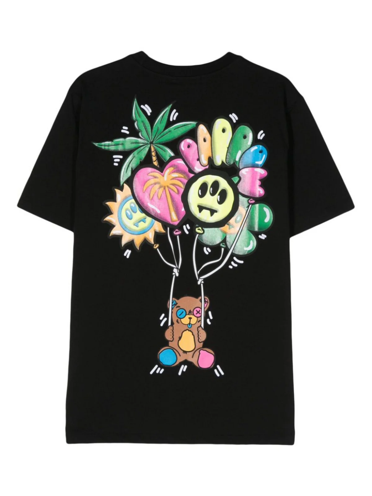 BARROW T-Shirt e Polo Uomo  S4BWUATH094 110 Nero - Image 2