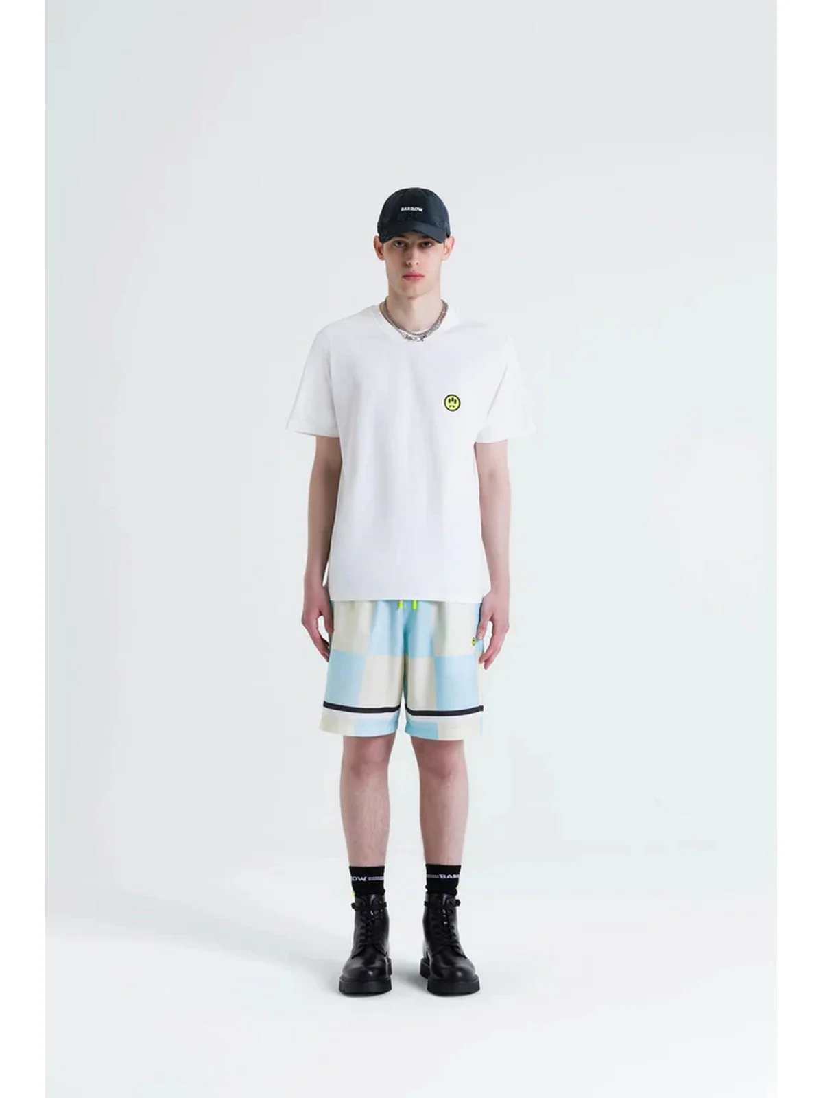BARROW T-shirt Uomo  S5BWUATH087 002 Bianco - Image 3