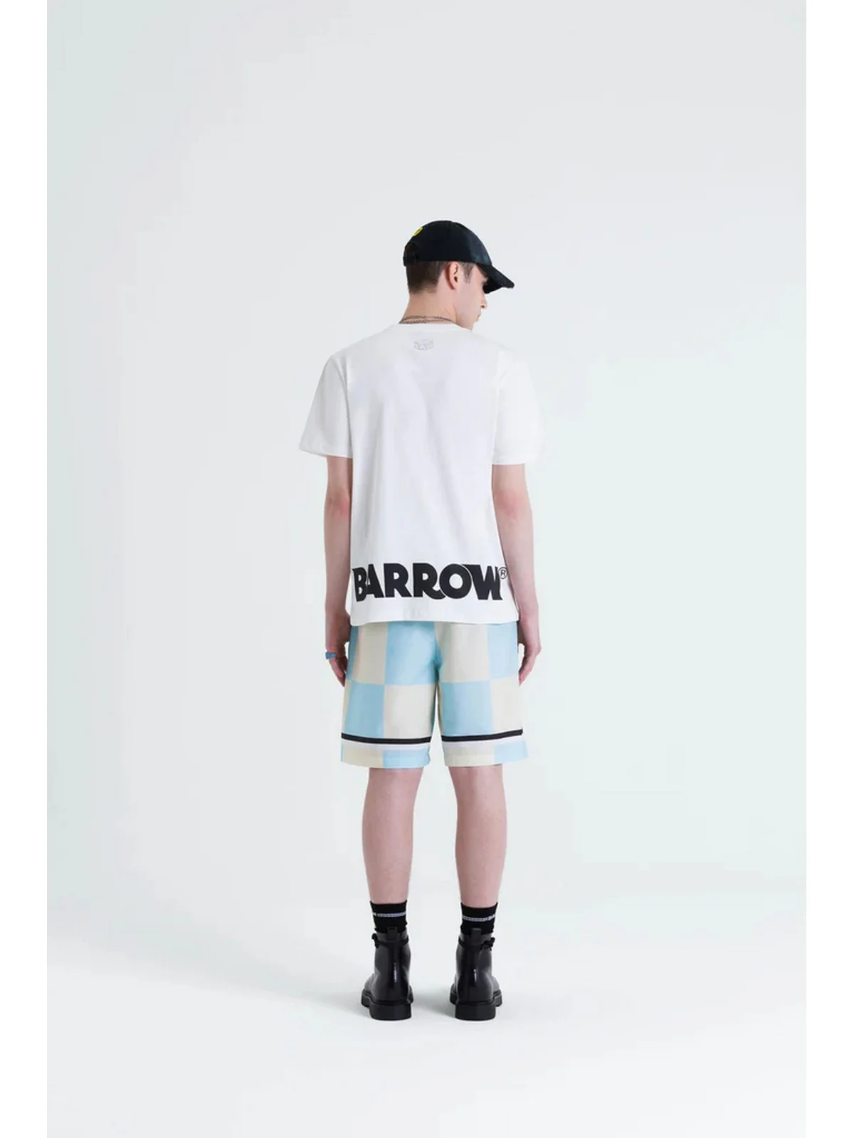 BARROW T-shirt Uomo  S5BWUATH087 002 Bianco - Image 4