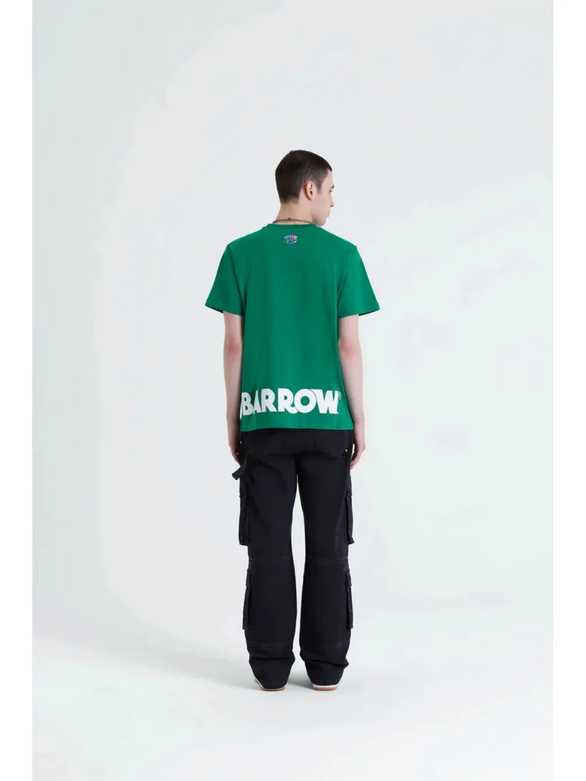 BARROW T-shirt Uomo  S5BWUATH087 BW030 Verde - Image 3