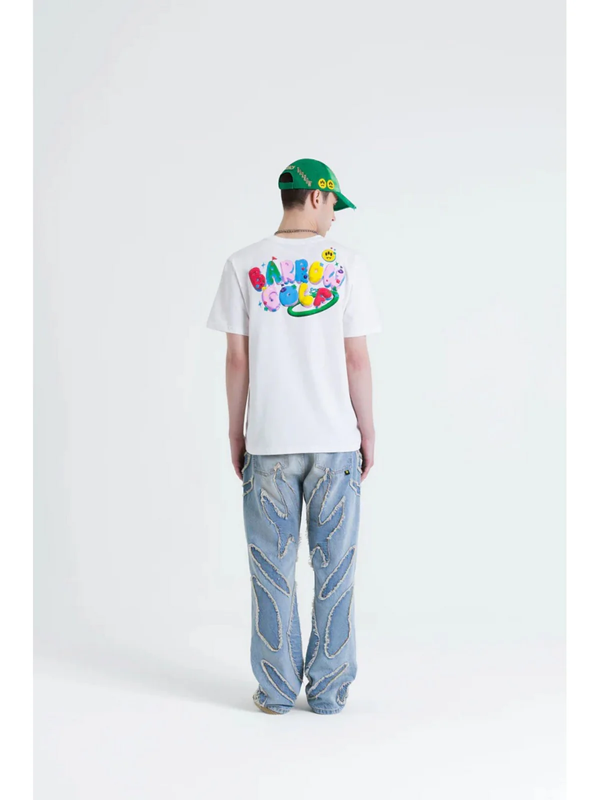 BARROW T-shirt Uomo  S5BWUATH149 002 Bianco - Image 4