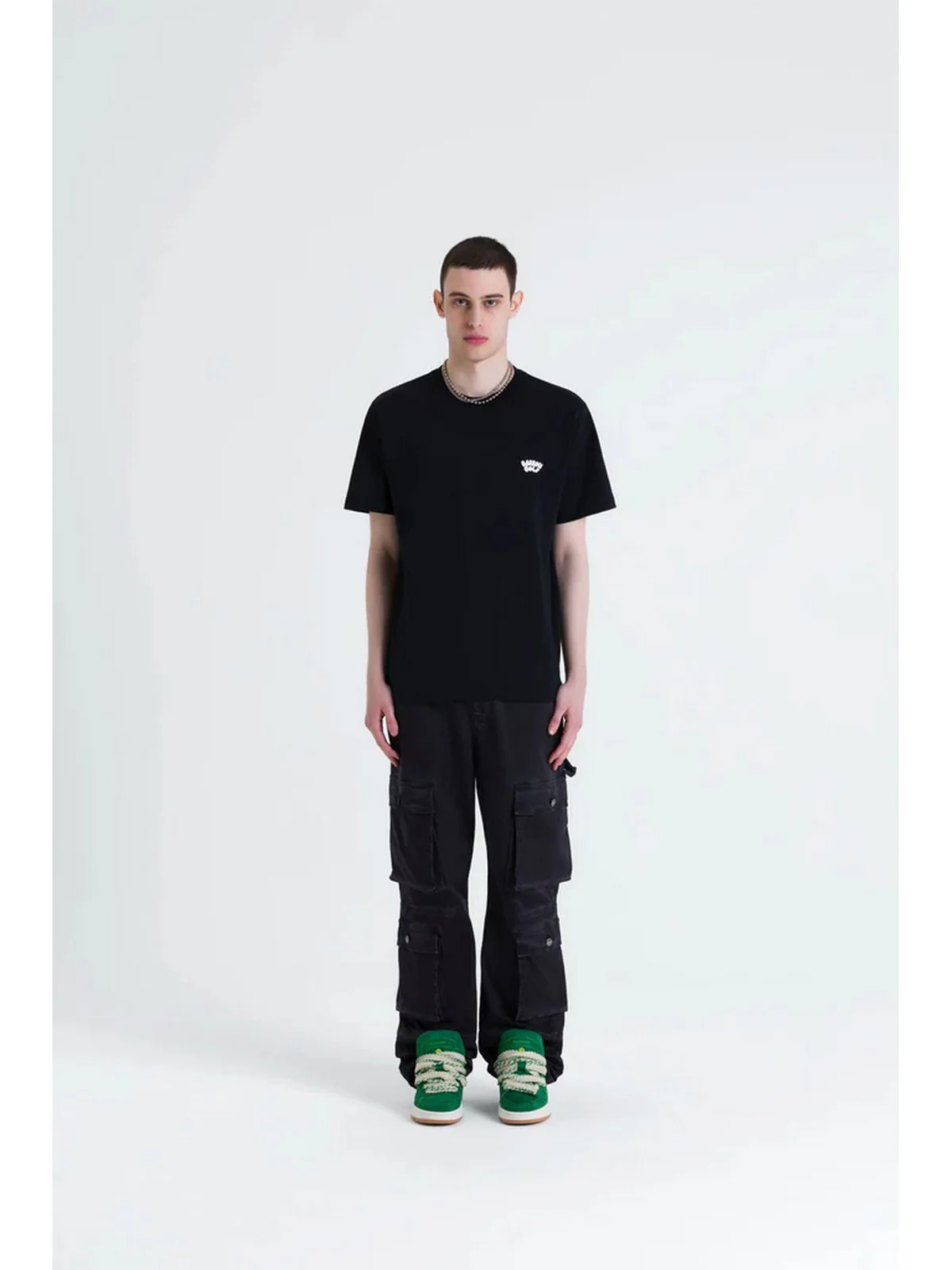 BARROW T-shirt Uomo  S5BWUATH149 110 Nero - Image 3