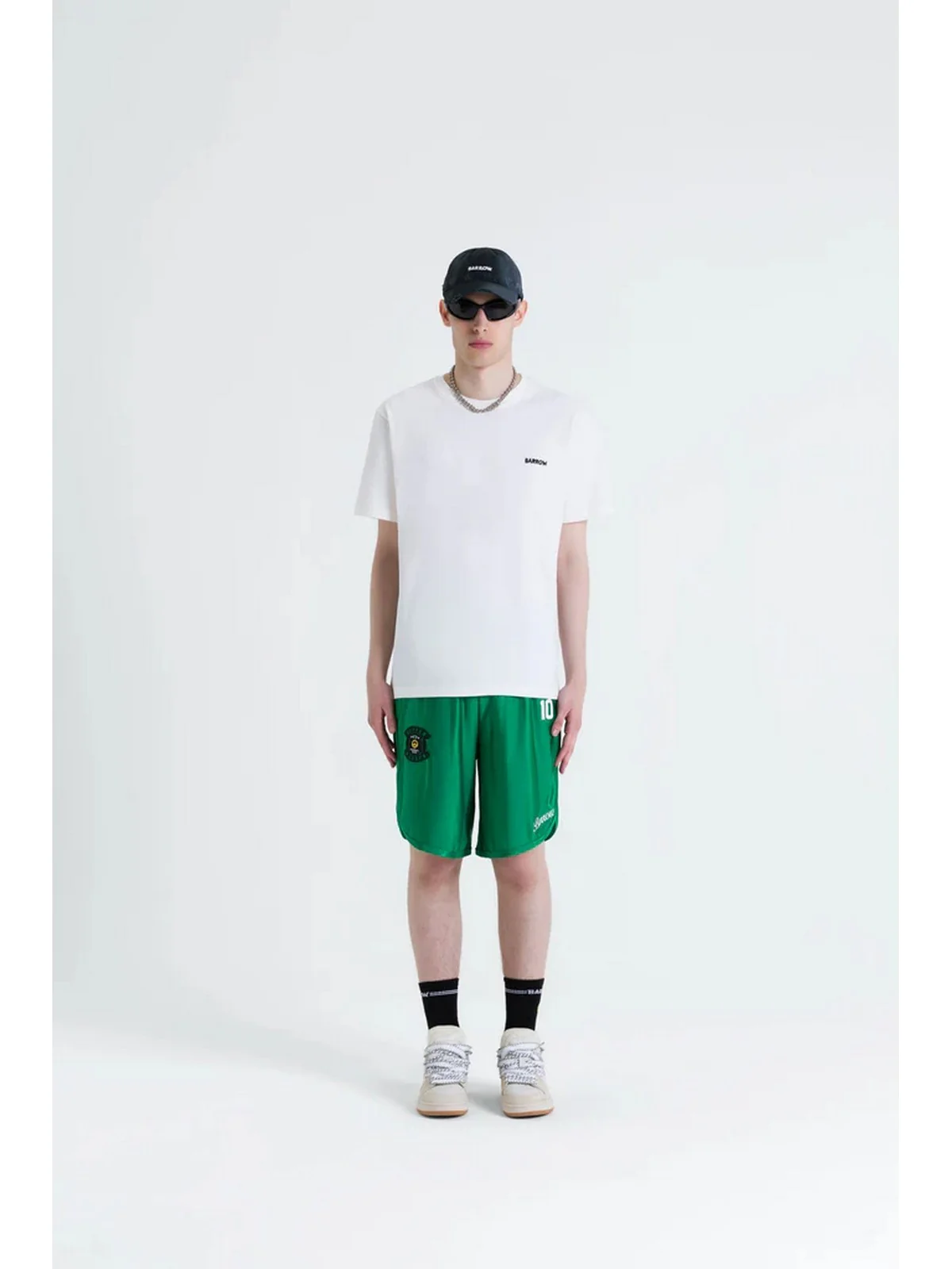 BARROW T-shirt Uomo  S5BWUATH150 002 Bianco - Image 3
