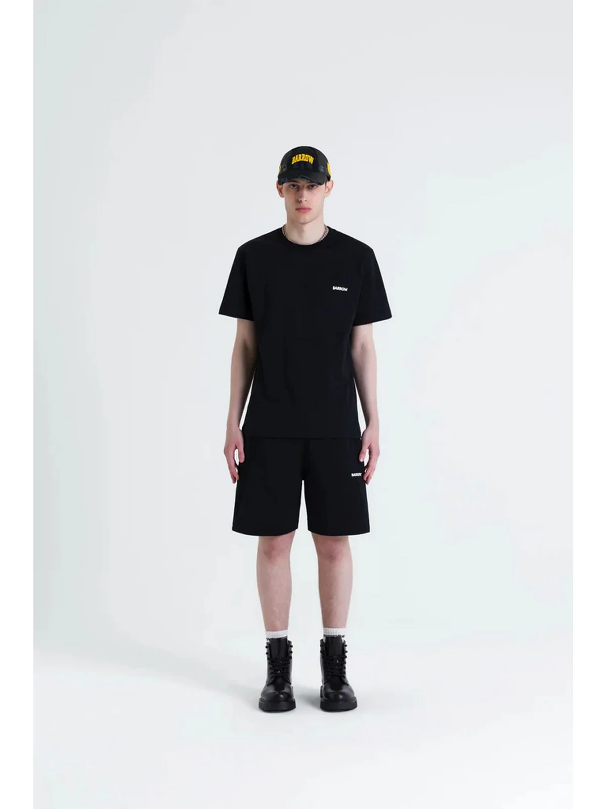 BARROW T-shirt Uomo  S5BWUATH150 110 Nero - Image 3