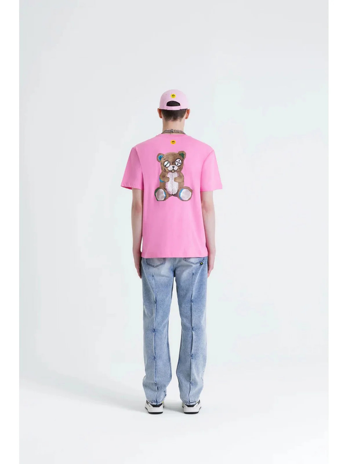 BARROW T-shirt Uomo  S5BWUATH150 BW036 Rosa - Image 4