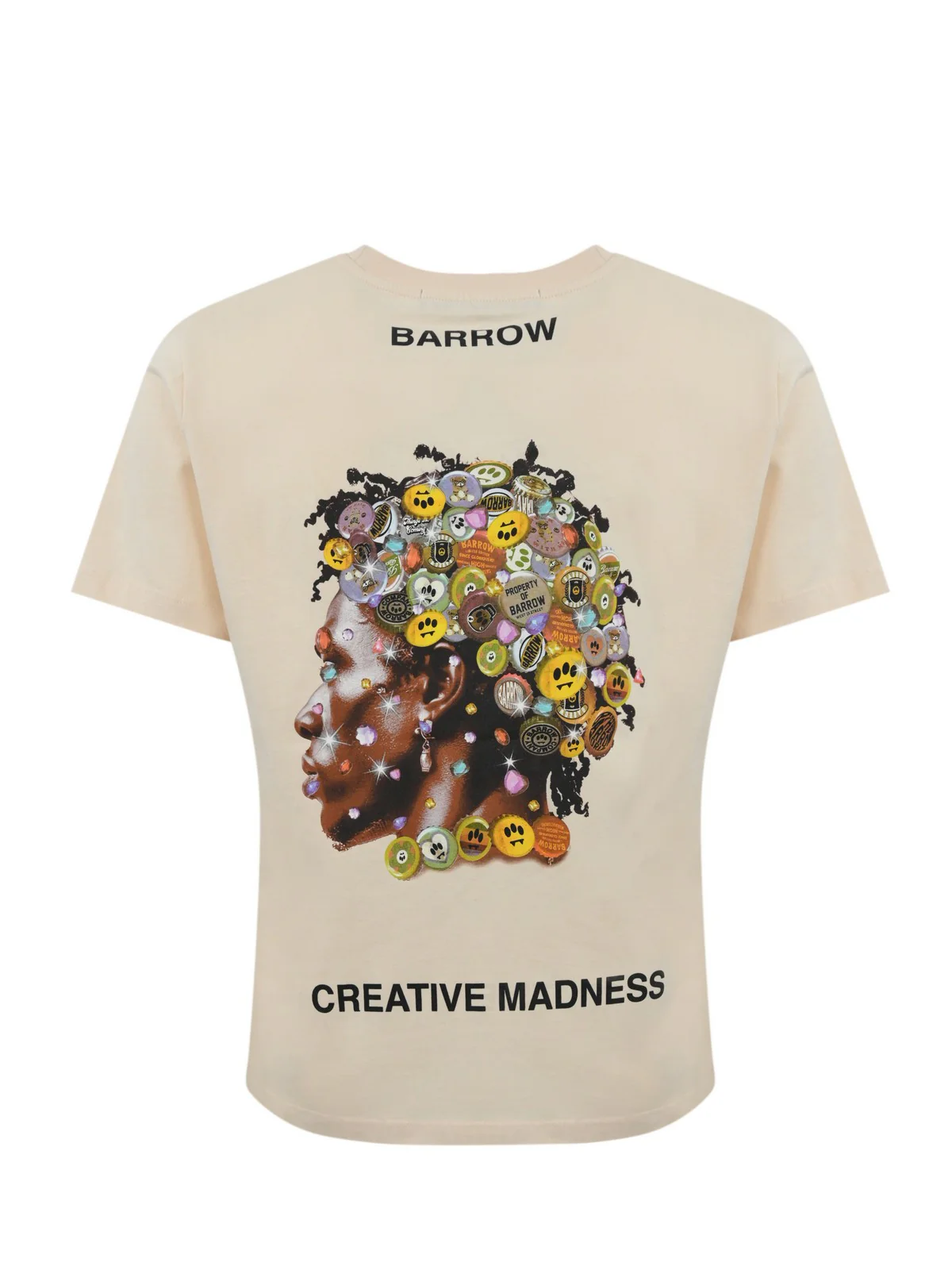 BARROW T-shirt Uomo S5BWUATH157 BW029 Beige - Image 2