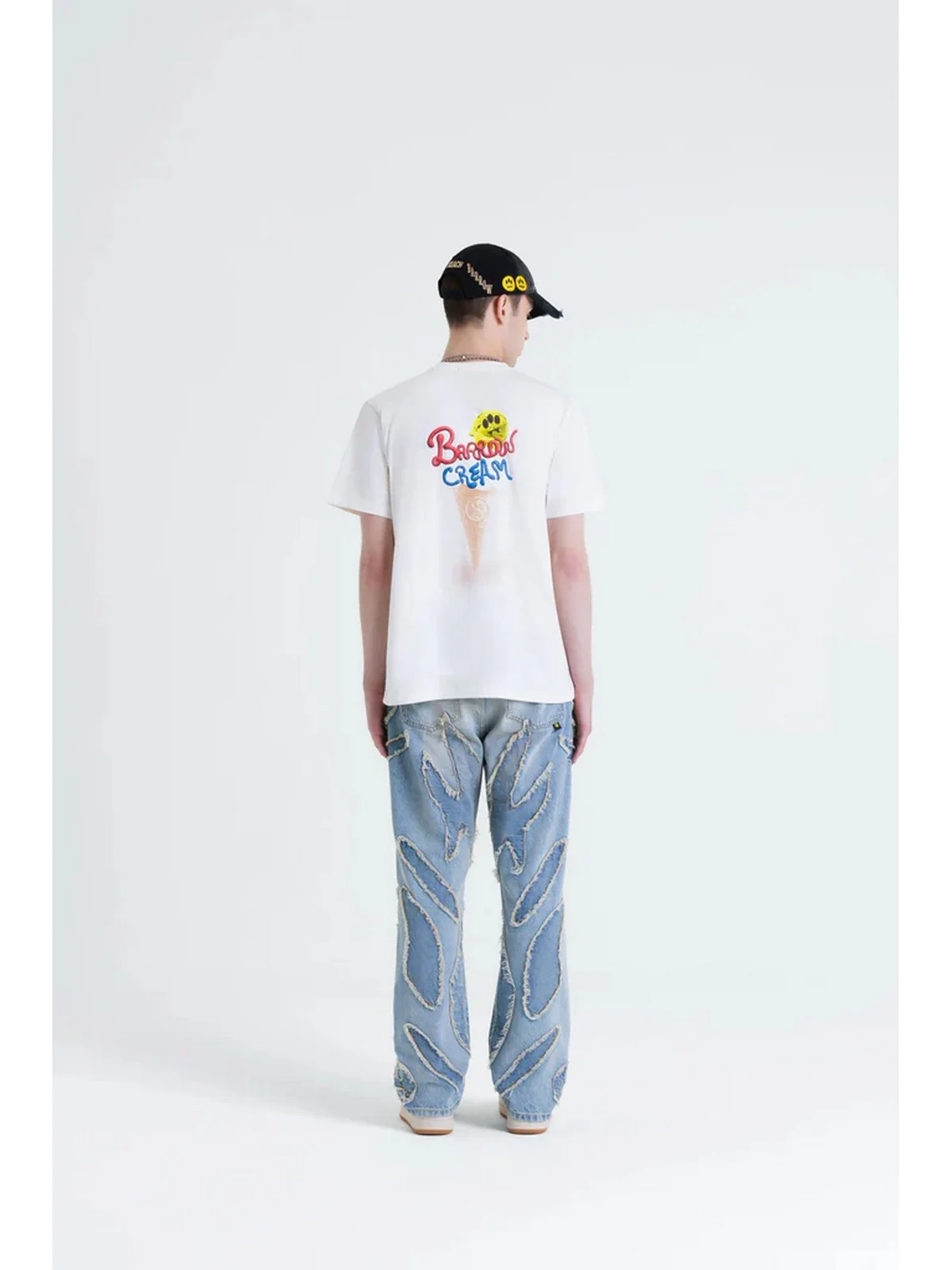 BARROW T-shirt Uomo  S5BWUATH161 002 Bianco - Image 4