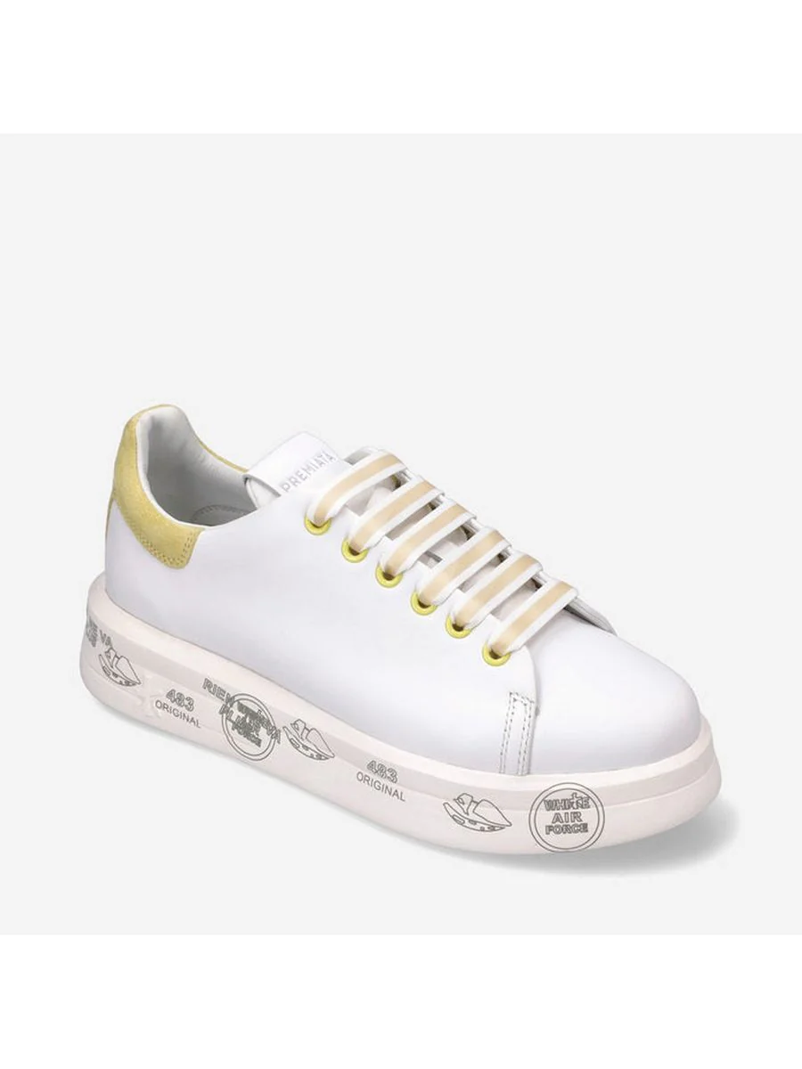 PREMIATA Sneaker Donna Belle BELLE VAR 5713 Bianco - Image 3