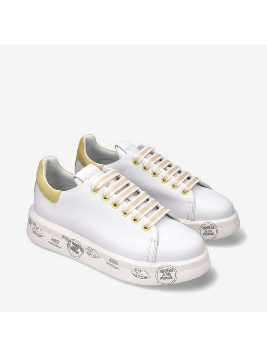 PREMIATA Sneaker Donna Belle BELLE VAR 5713 Bianco - Image 5