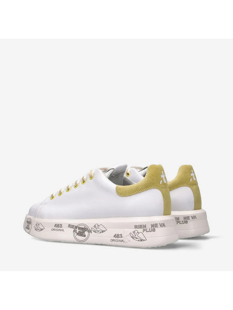 PREMIATA Sneaker Donna Belle BELLE VAR 5713 Bianco - Image 6