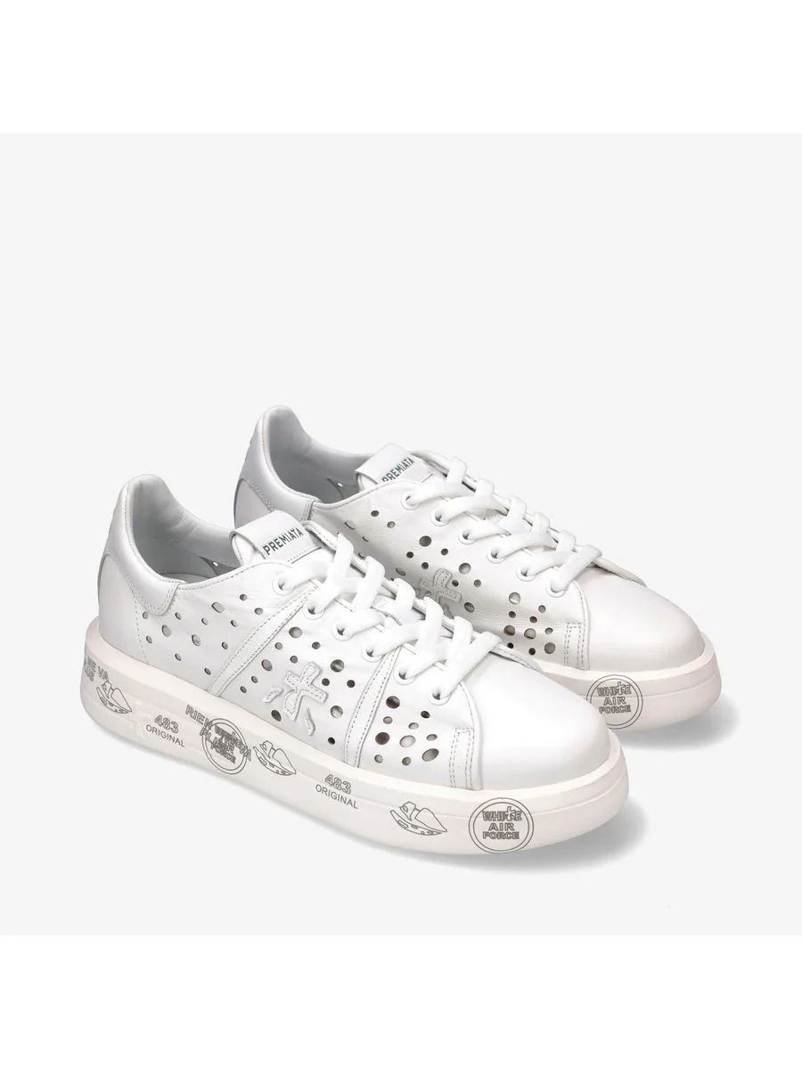 PREMIATA Sneaker Donna Belle BELLE VAR 5722 Bianco - Image 5
