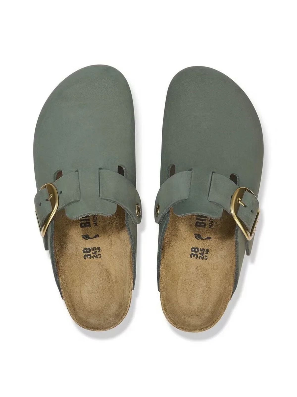 BIRKENSTOCK Ciabatta Donna Boston 1028033 Verde - Image 5