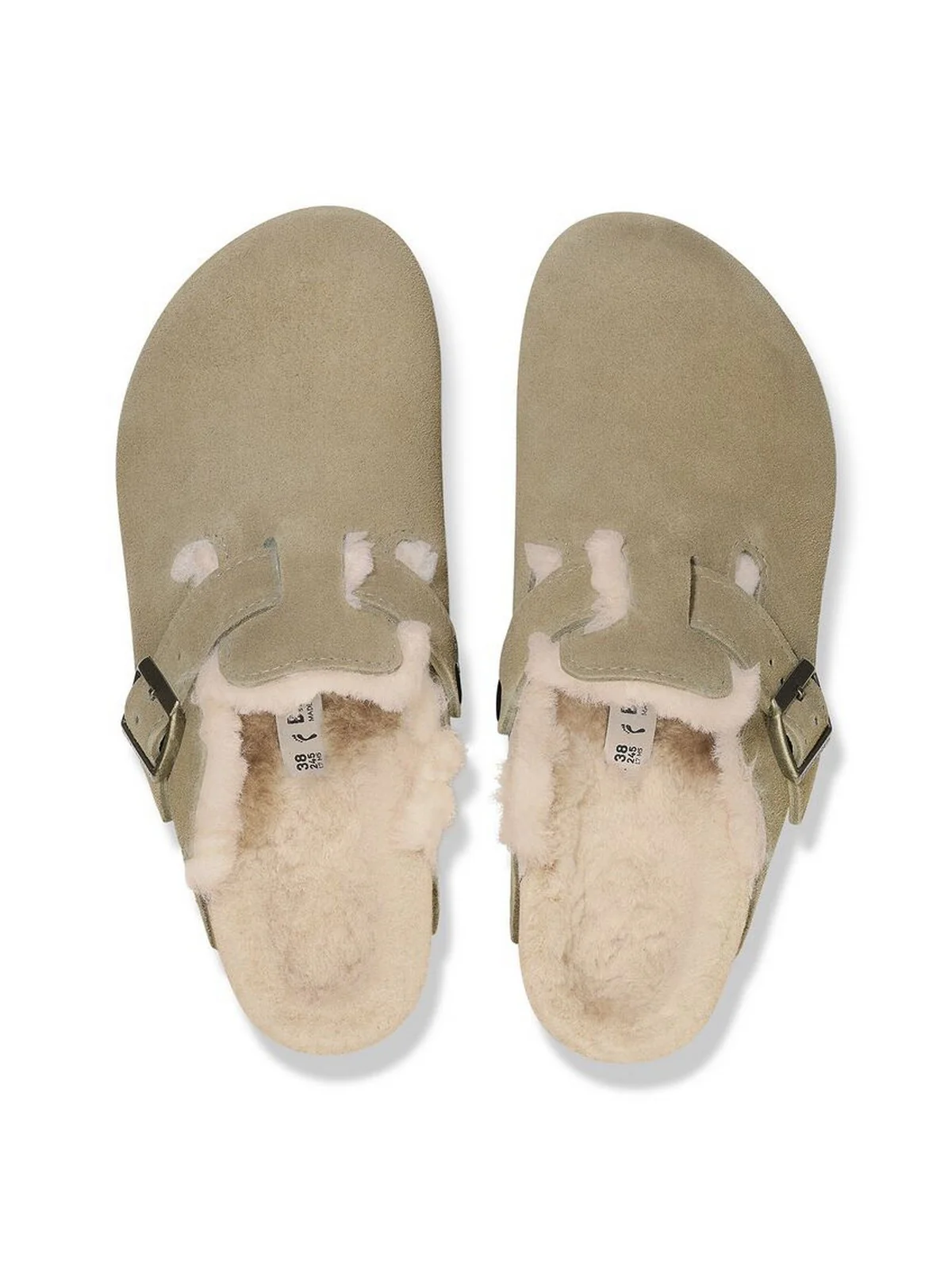 BIRKENSTOCK Ciabatta Donna Boston habana 1028299 TAUPE - Image 7