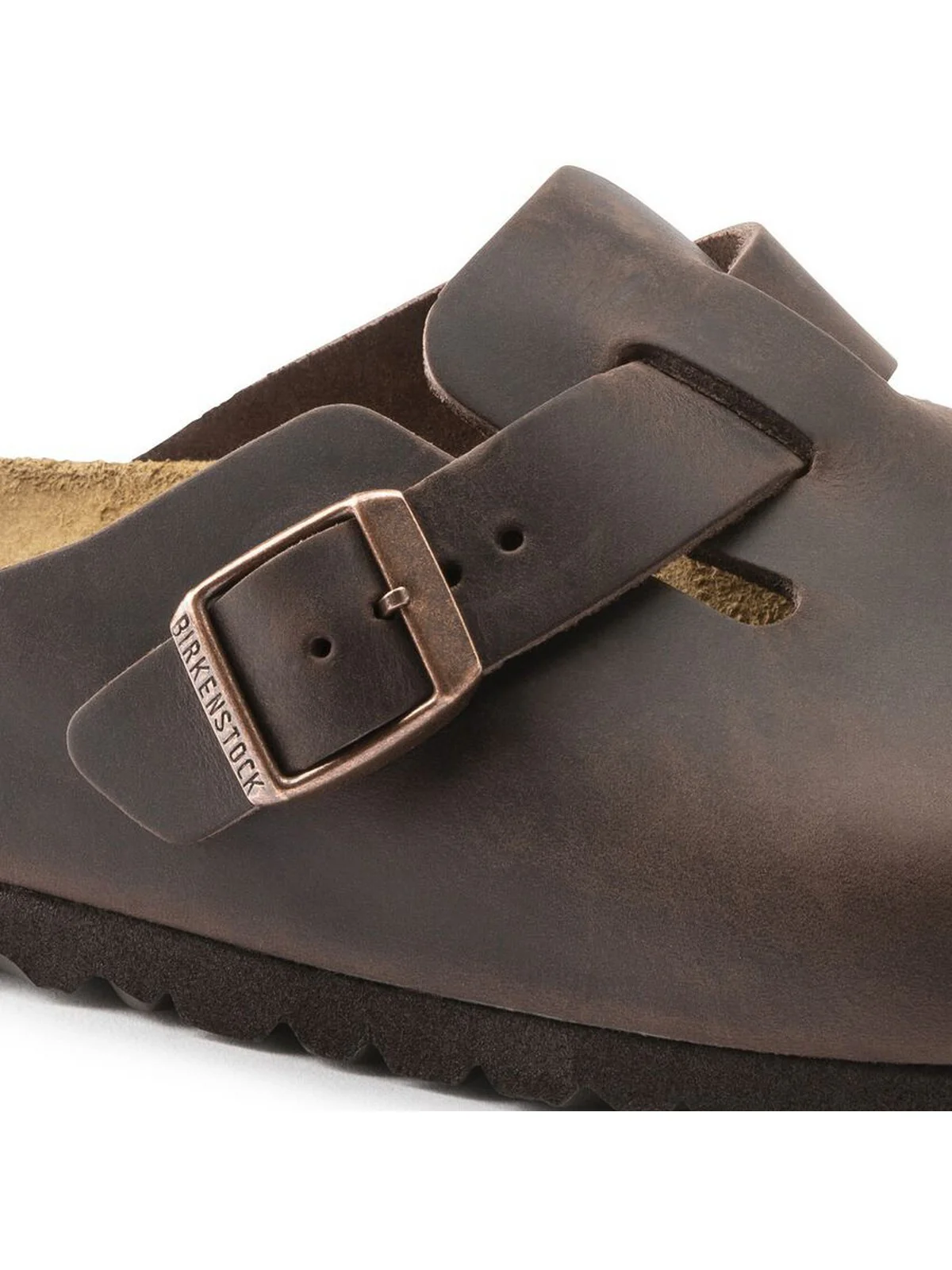 BIRKENSTOCK Ciabatta Unisex adulto Boston habana 860133 Marrone - Image 3