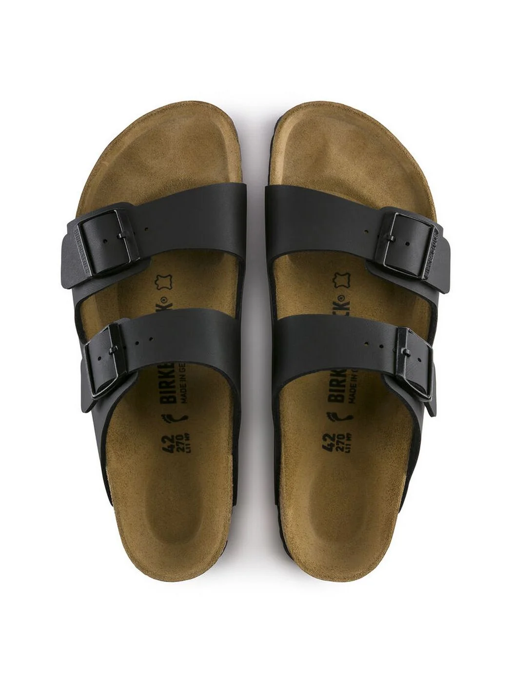 BIRKENSTOCK Sandalo Unisex adulto Arizona black, Birko Flor 051793 Nero - Image 7