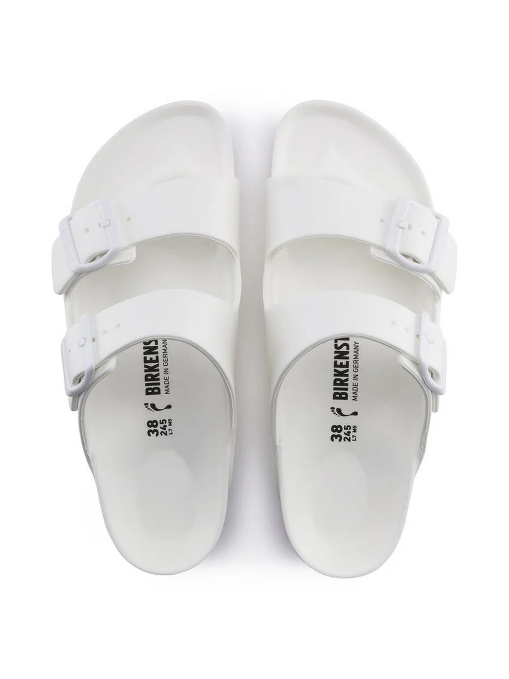 BIRKENSTOCK Sandalo Donna Arizona EVA white, EVA 129443 WHITE - Image 4