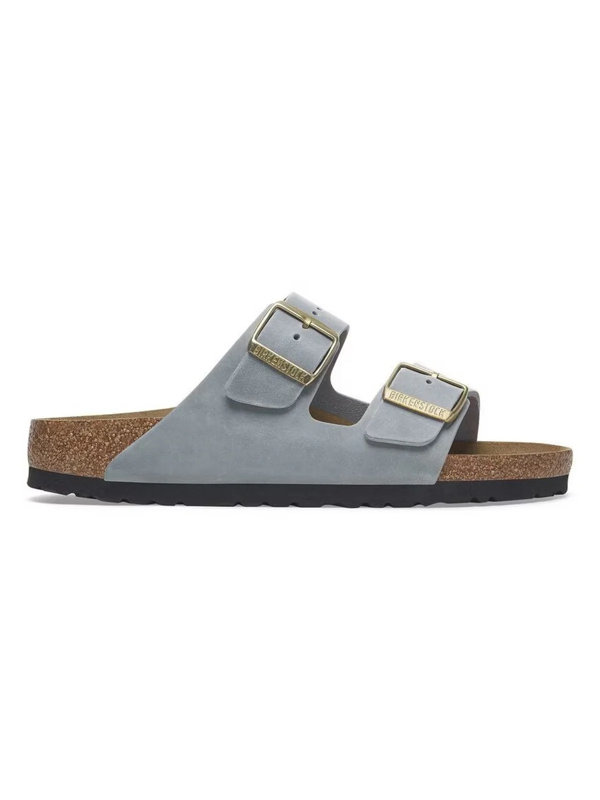 BIRKENSTOCK Sandalo Donna Arizona basalt gray, Oiled Leather 1029253 Grigio - Image 6