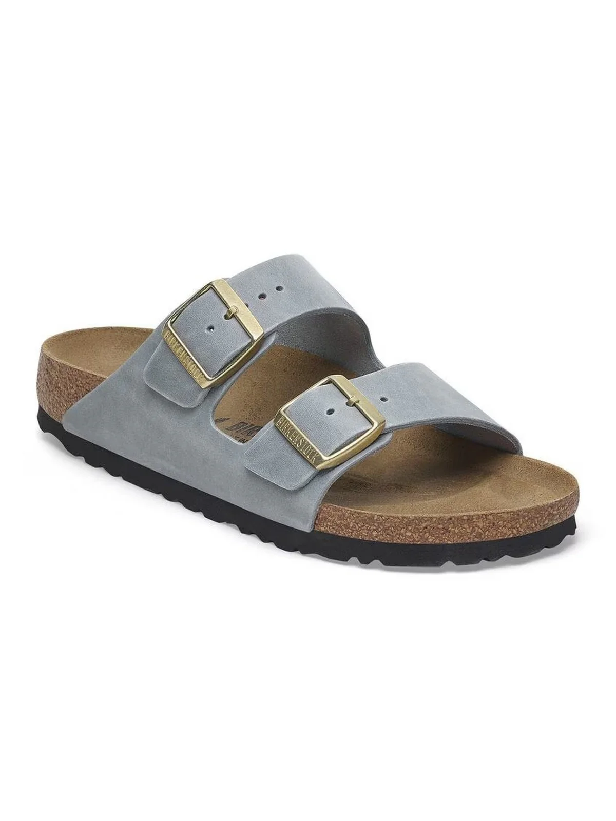 BIRKENSTOCK Sandalo Donna Arizona basalt gray, Oiled Leather 1029253 Grigio - Image 8
