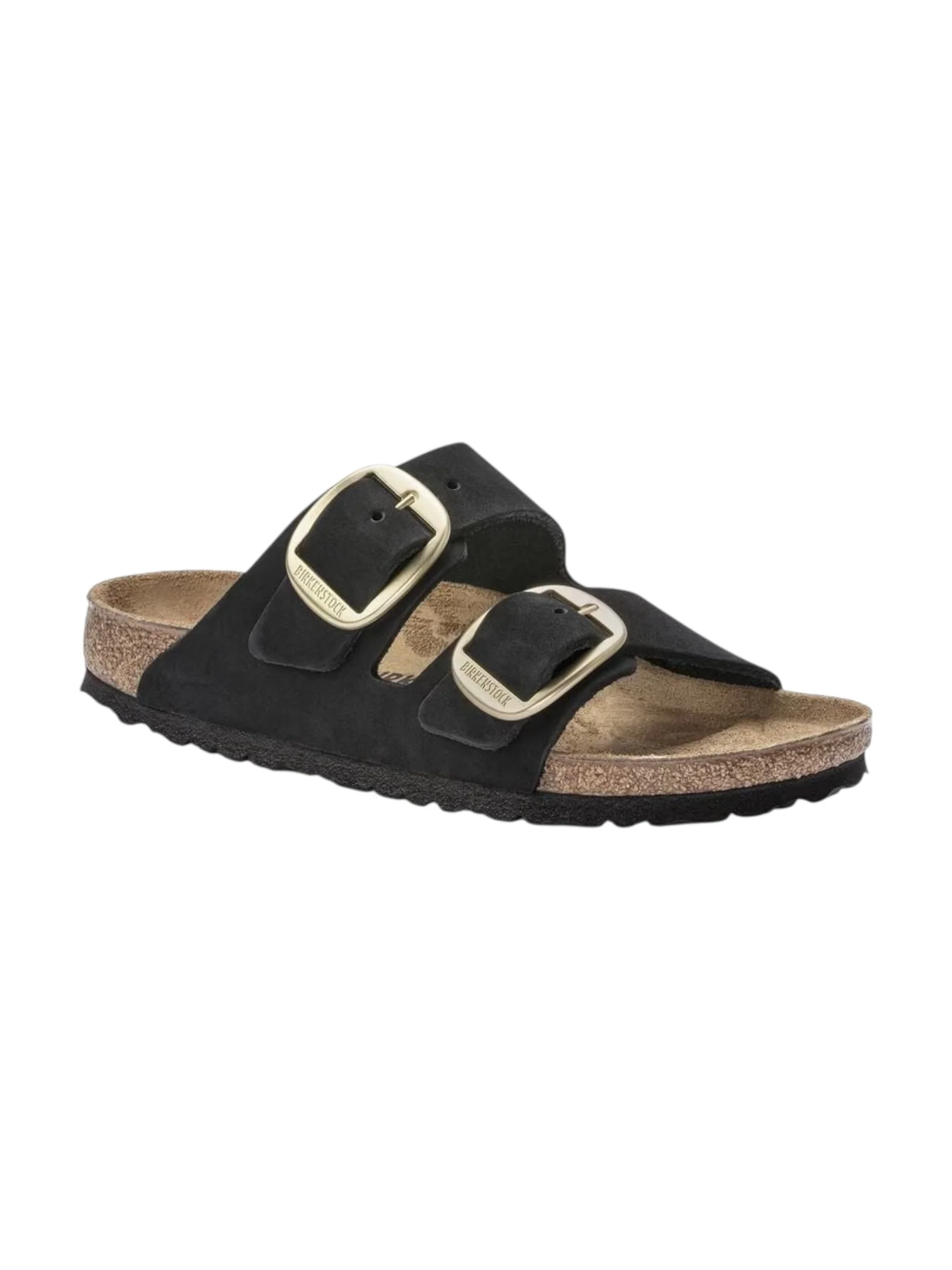BIRKENSTOCK Sandalo Donna Arizona Big Buckle black, Nubuck Leather 1023290 Nero - Image 2