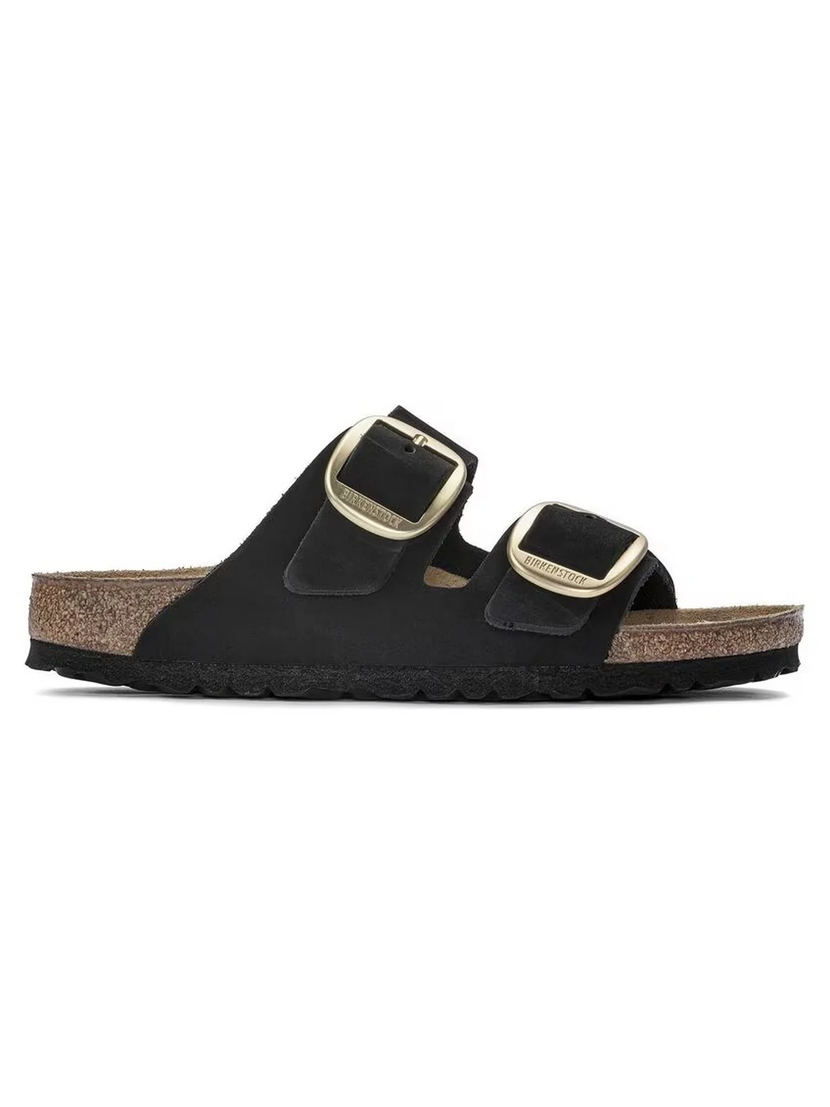 BIRKENSTOCK Sandalo Donna Arizona Big Buckle black, Nubuck Leather 1023290 Nero - Image 6