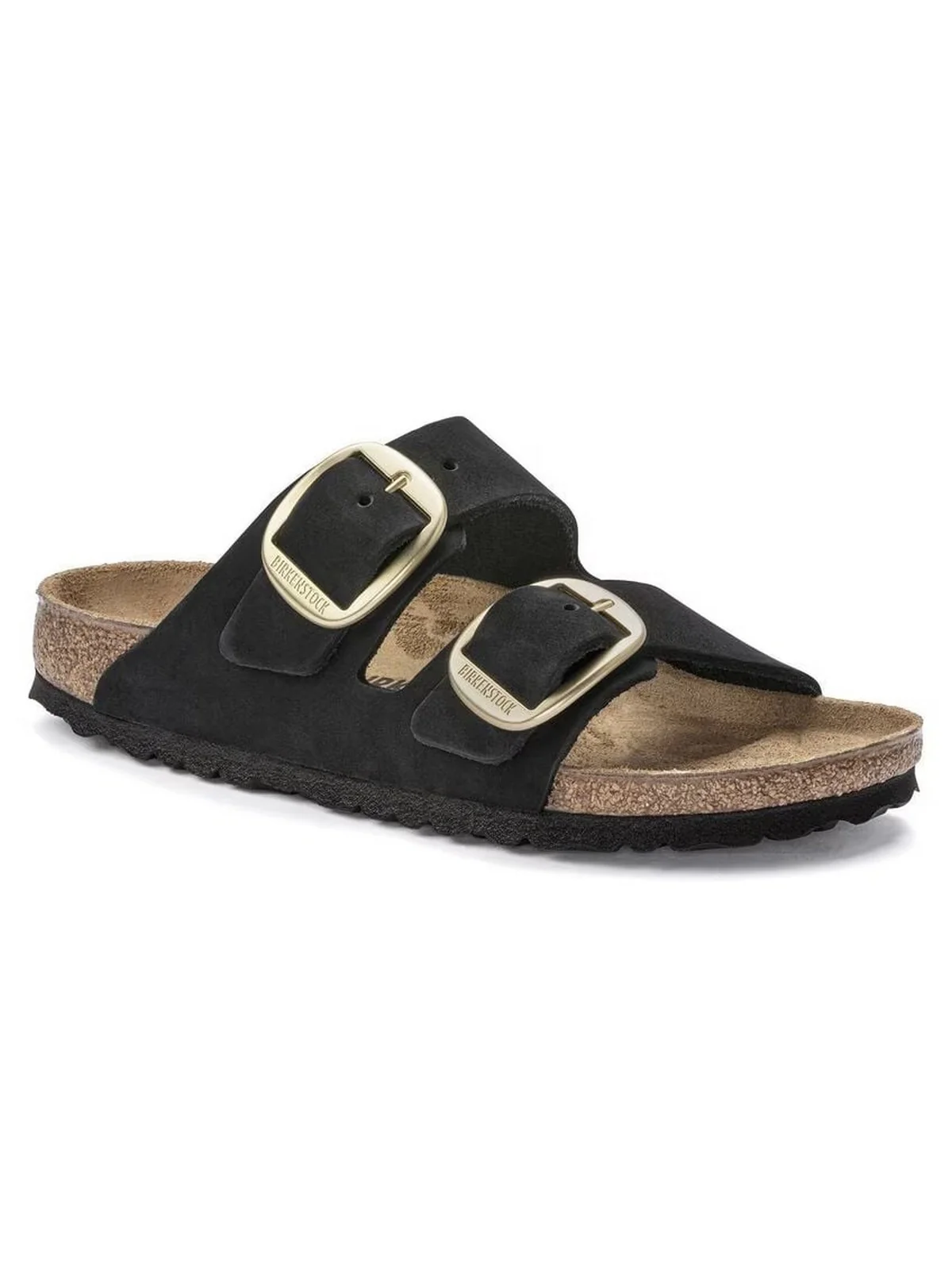 BIRKENSTOCK Sandalo Donna Arizona Big Buckle black, Nubuck Leather 1023290 Nero - Image 8