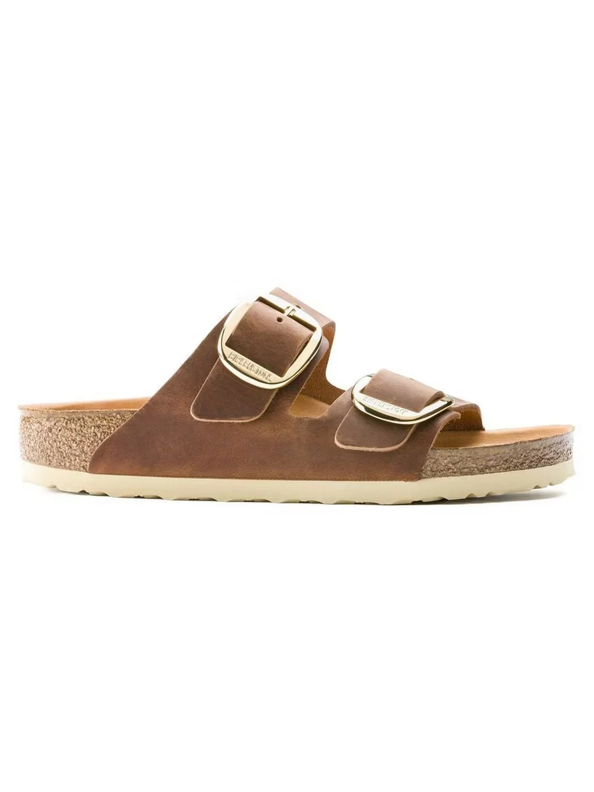 BIRKENSTOCK Sandalo Donna Arizona Big Buckle cognac, Oiled Leather 1011073 Marrone - Image 4