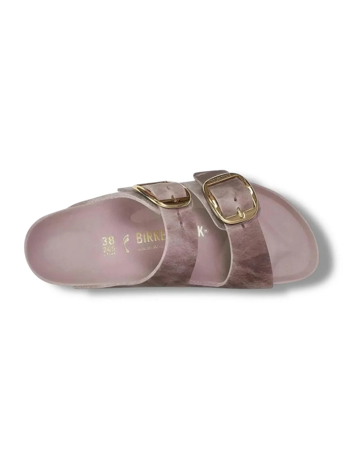 BIRKENSTOCK Sandalo Donna Arizona Big Buckle lavender, Oiled Leather 1029267 Viola - Image 2