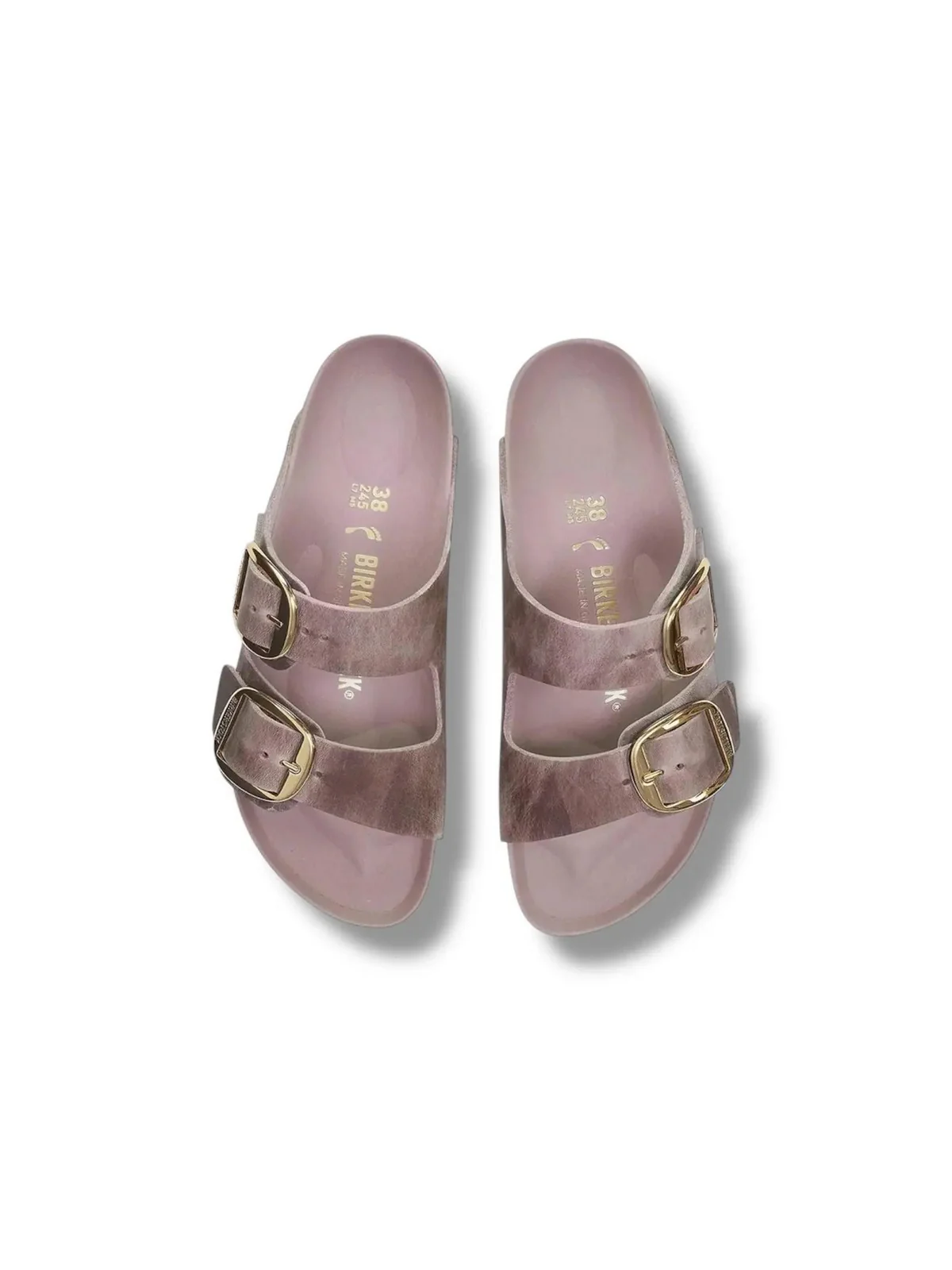 BIRKENSTOCK Sandalo Donna Arizona Big Buckle lavender, Oiled Leather 1029267 Viola - Image 3