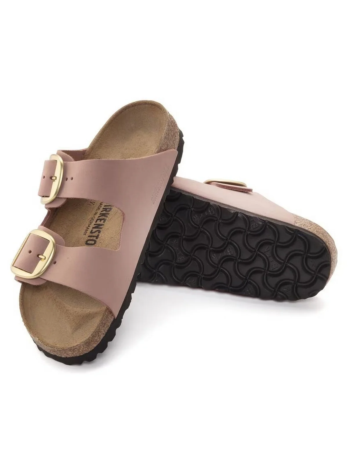 BIRKENSTOCK Sandalo Donna Arizona Big Buckle old rose, Nubuck Leather 1024074 Rosa - Image 2