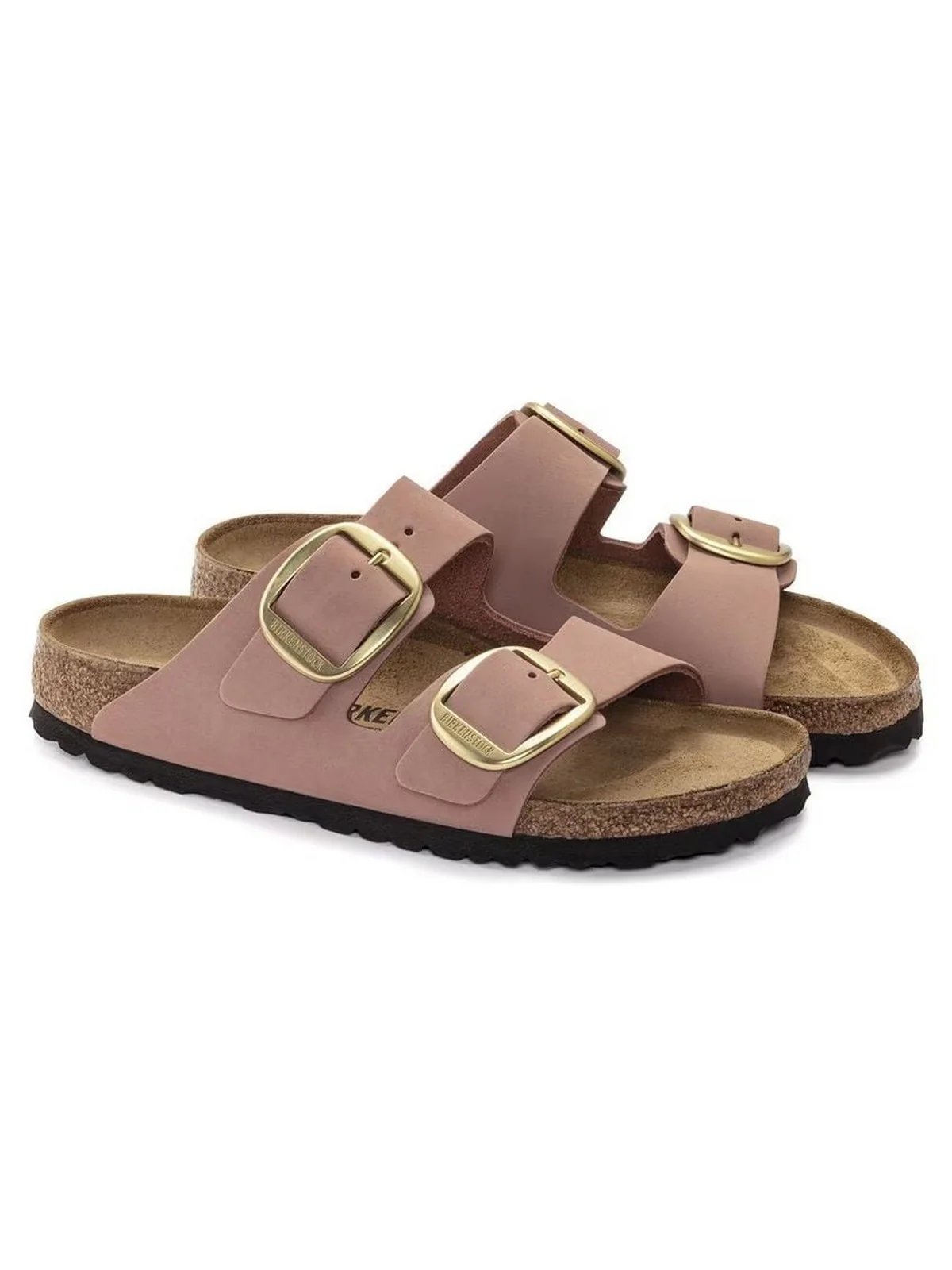BIRKENSTOCK Sandalo Donna Arizona Big Buckle old rose, Nubuck Leather 1024074 Rosa - Image 4