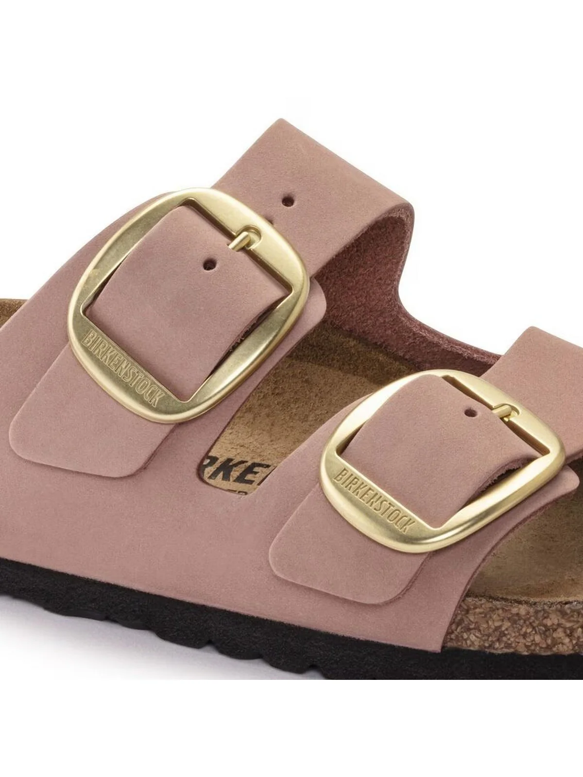 BIRKENSTOCK Sandalo Donna Arizona Big Buckle old rose, Nubuck Leather 1024074 Rosa - Image 6