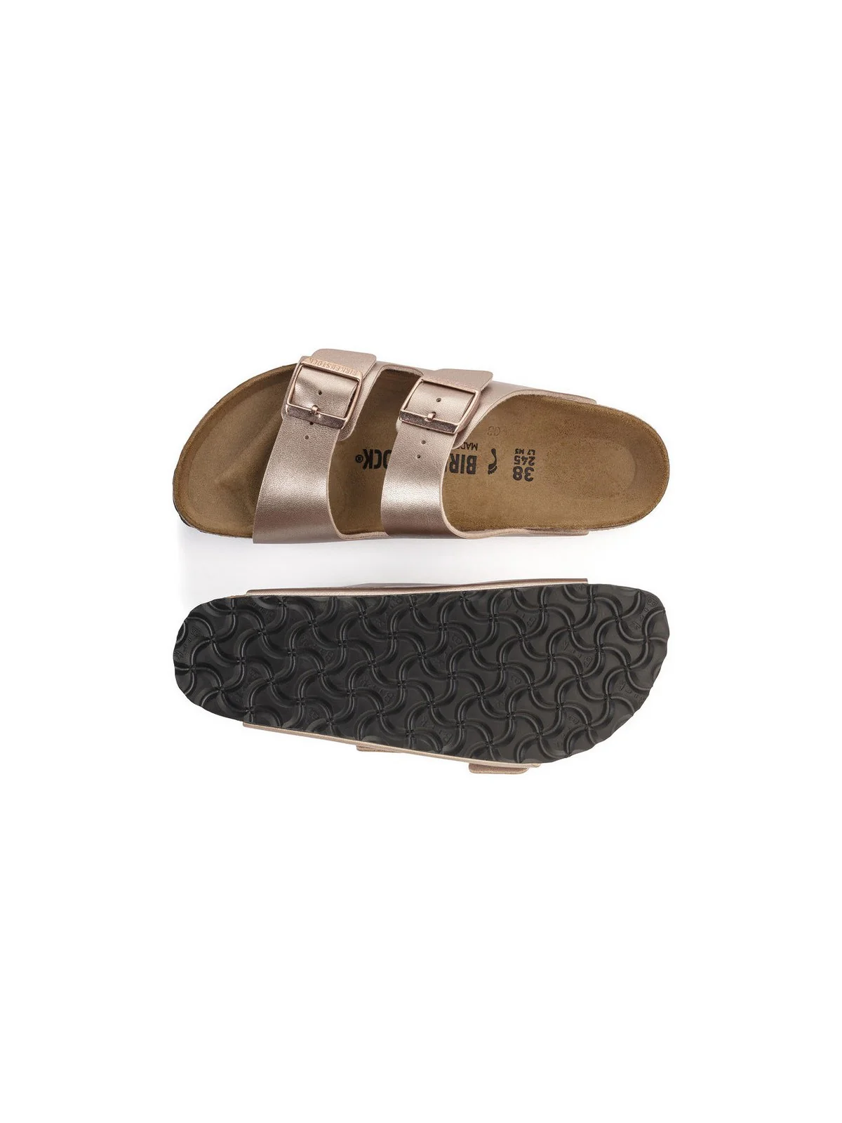 BIRKENSTOCK Sandalo Donna Arizona copper, Birko Flor 1023960 Rosa - Image 2
