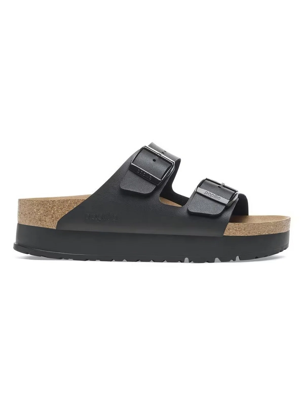 BIRKENSTOCK Sandalo Donna Arizona Platf black veg, Birko Flor 1027395 Nero - Image 5