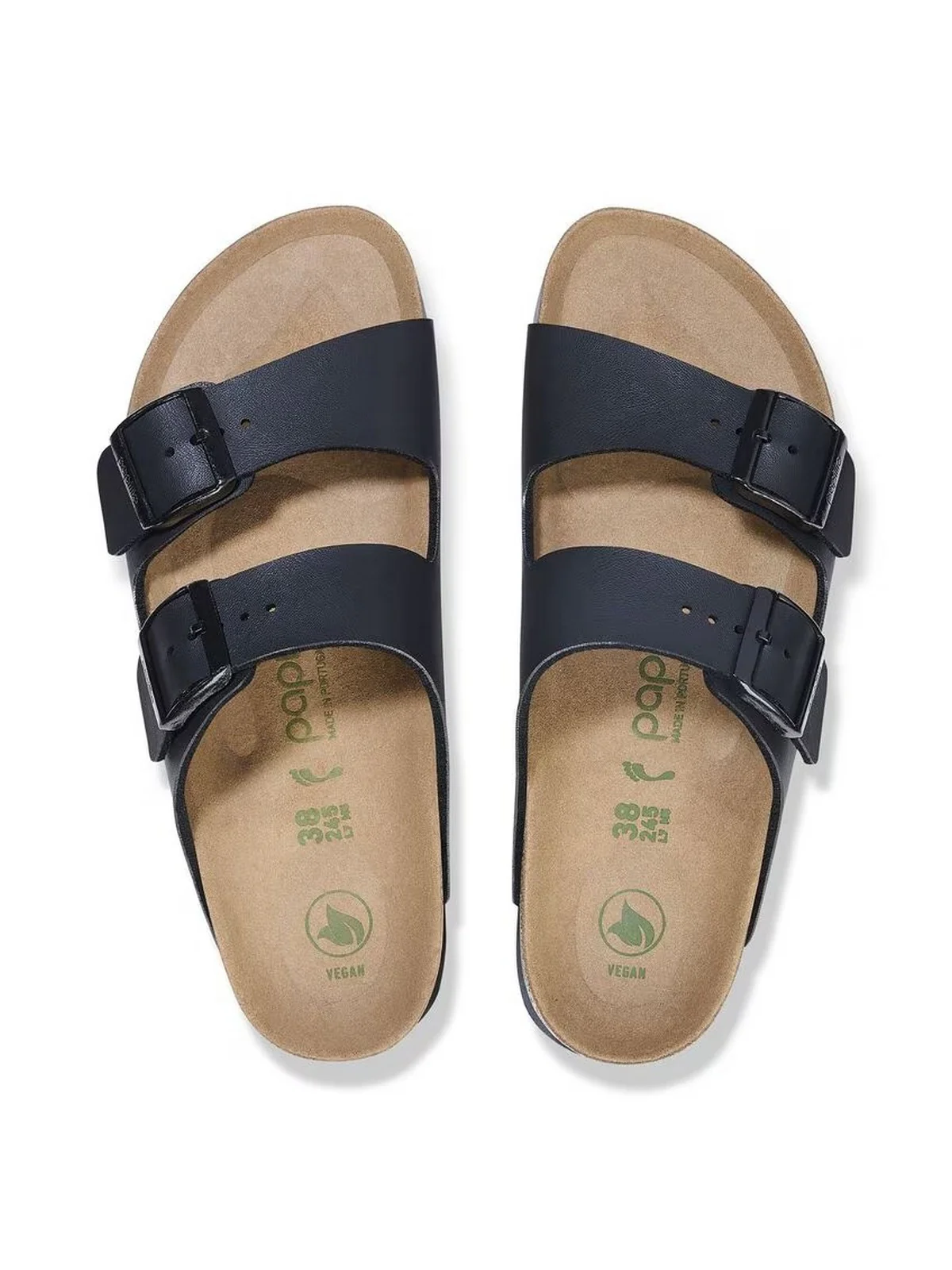 BIRKENSTOCK Sandalo Donna Arizona Platf black veg, Birko Flor 1027395 Nero - Image 7