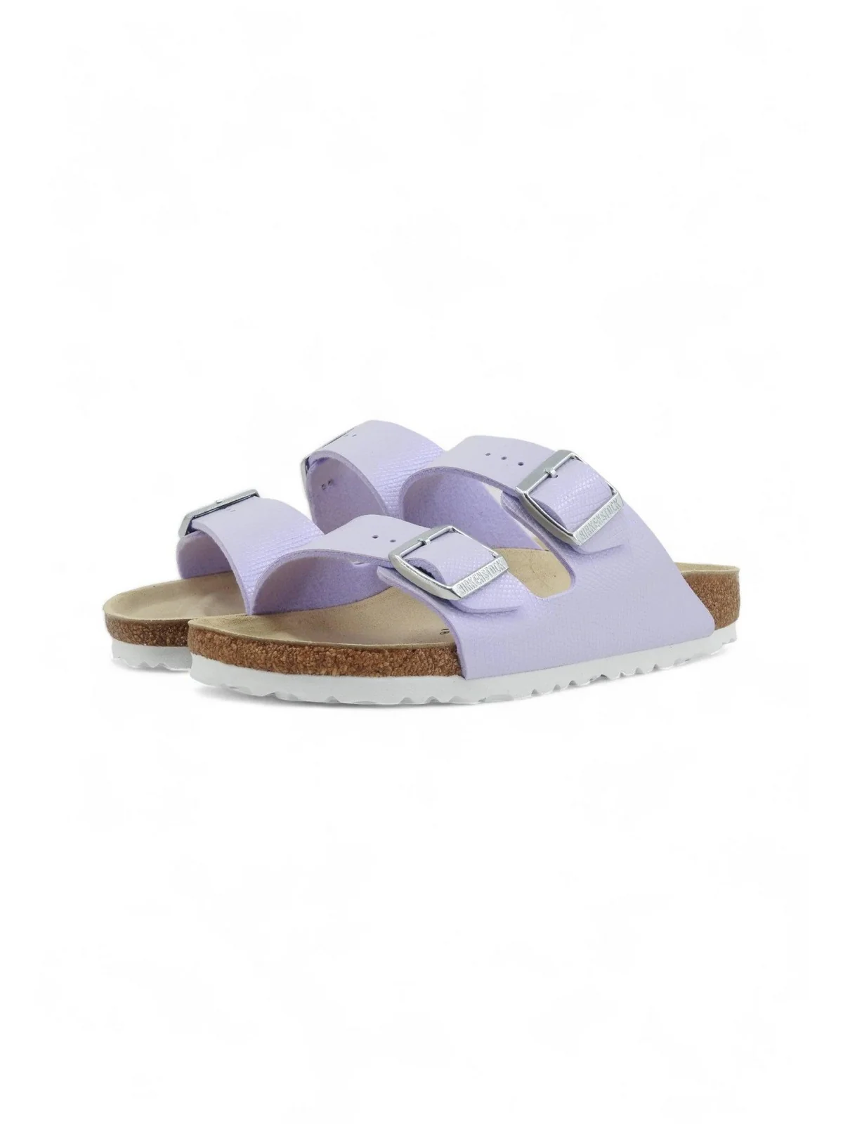 BIRKENSTOCK Sandalo Donna Arizona shiny lizard 1026446 Viola - Image 2