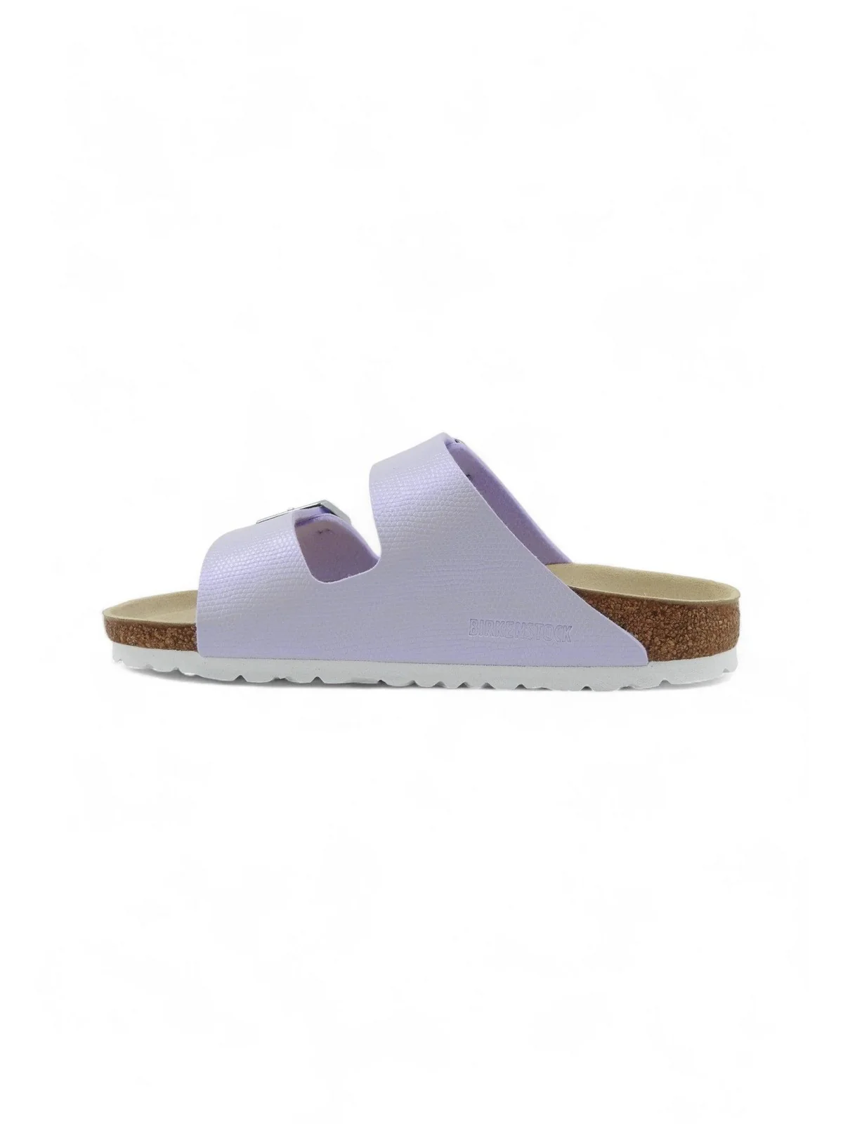 BIRKENSTOCK Sandalo Donna Arizona shiny lizard 1026446 Viola - Image 4
