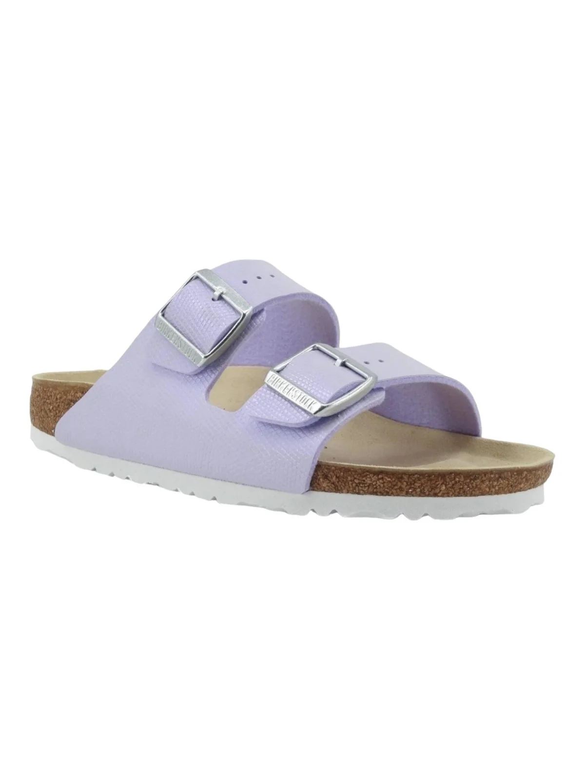 BIRKENSTOCK Sandalo Donna Arizona shiny lizard 1026446 Viola - Image 5