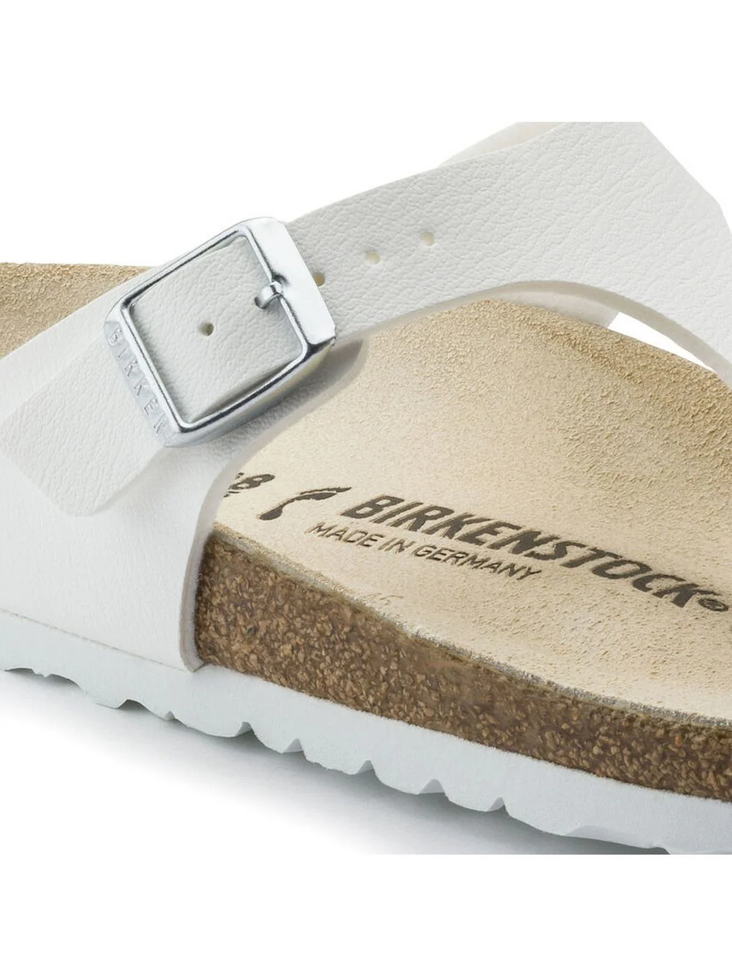 BIRKENSTOCK Sandalo Donna Gizeh 043731 Bianco - Image 2