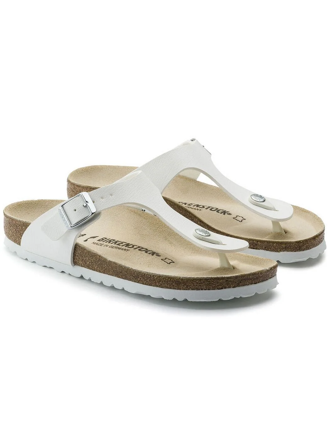 BIRKENSTOCK Sandalo Donna Gizeh 043731 Bianco - Image 3