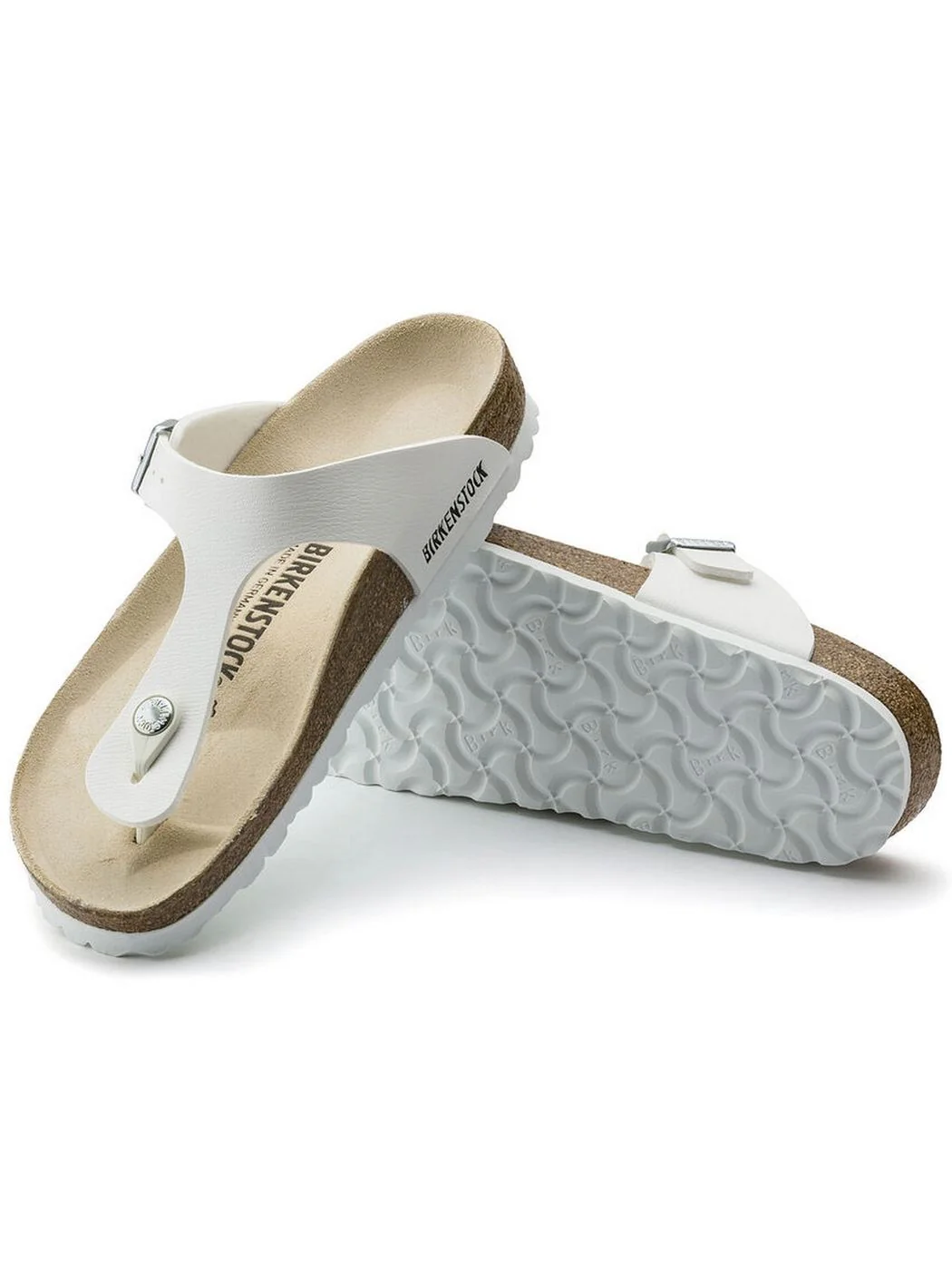 BIRKENSTOCK Sandalo Donna Gizeh 043731 Bianco - Image 5