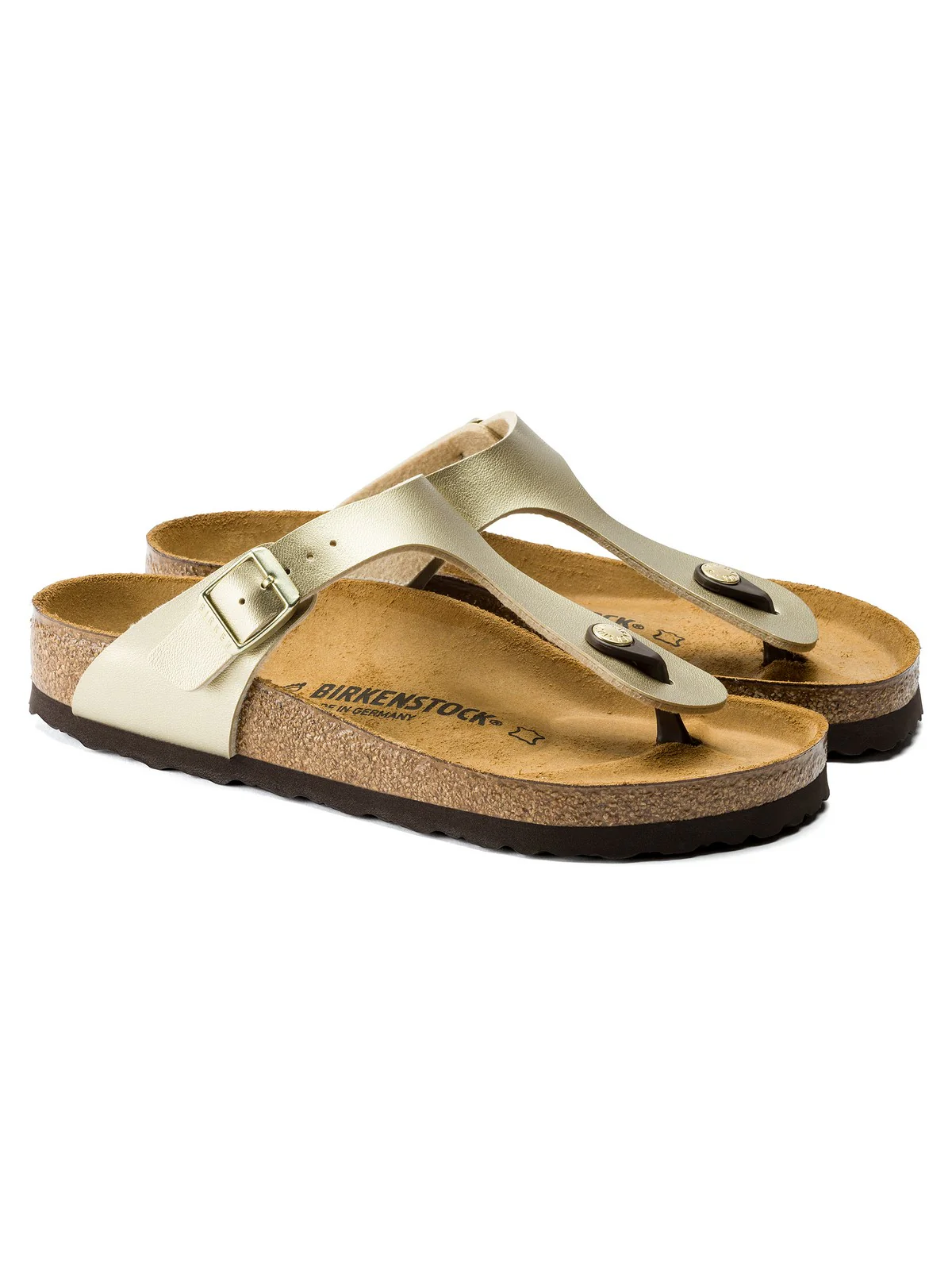 BIRKENSTOCK Sandalo Donna Gizeh gold, Birko Flor 1016108 Oro - Image 6
