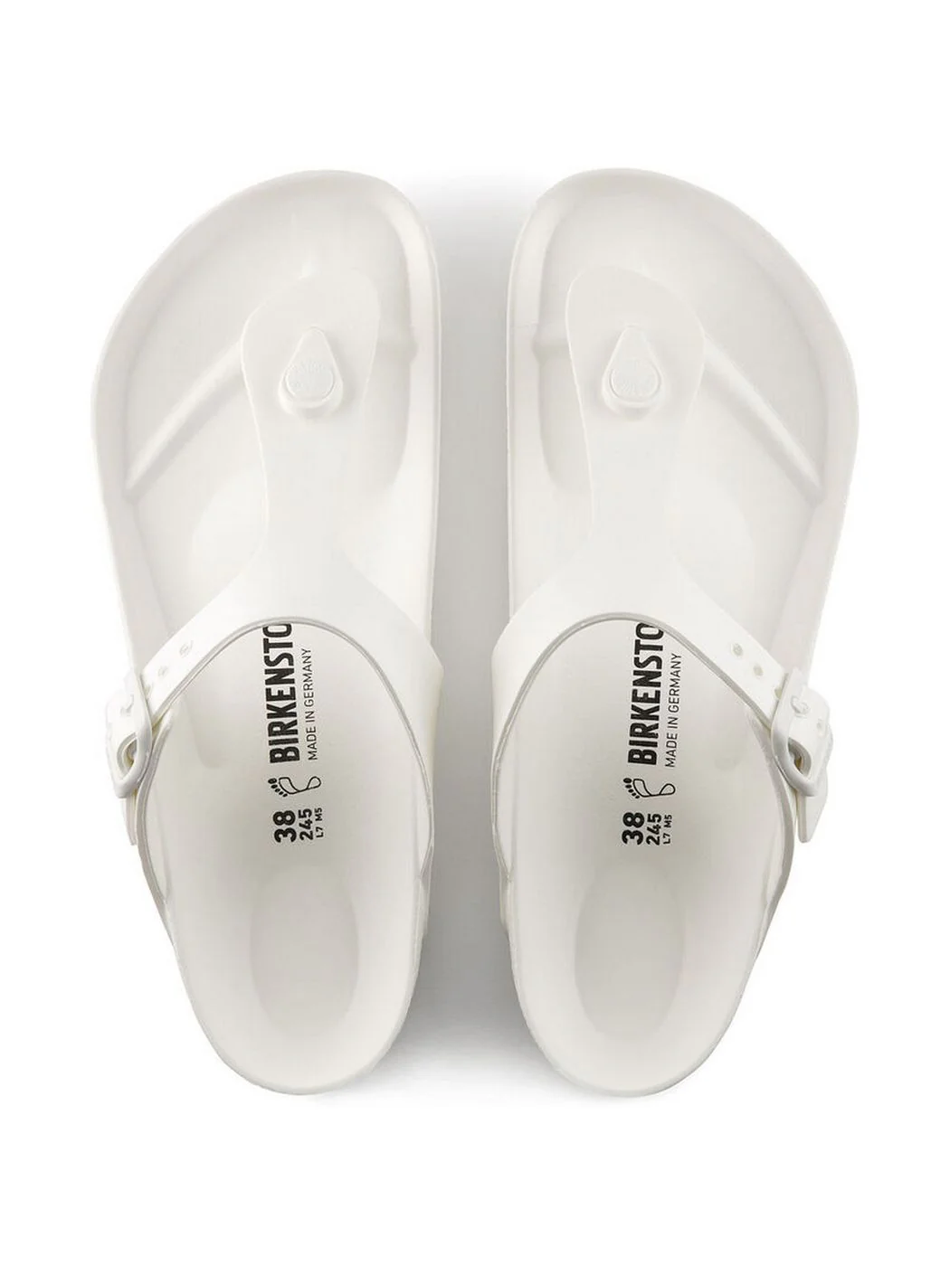 BIRKENSTOCK Sandalo Donna Gizeh 128221 Bianco - Image 5