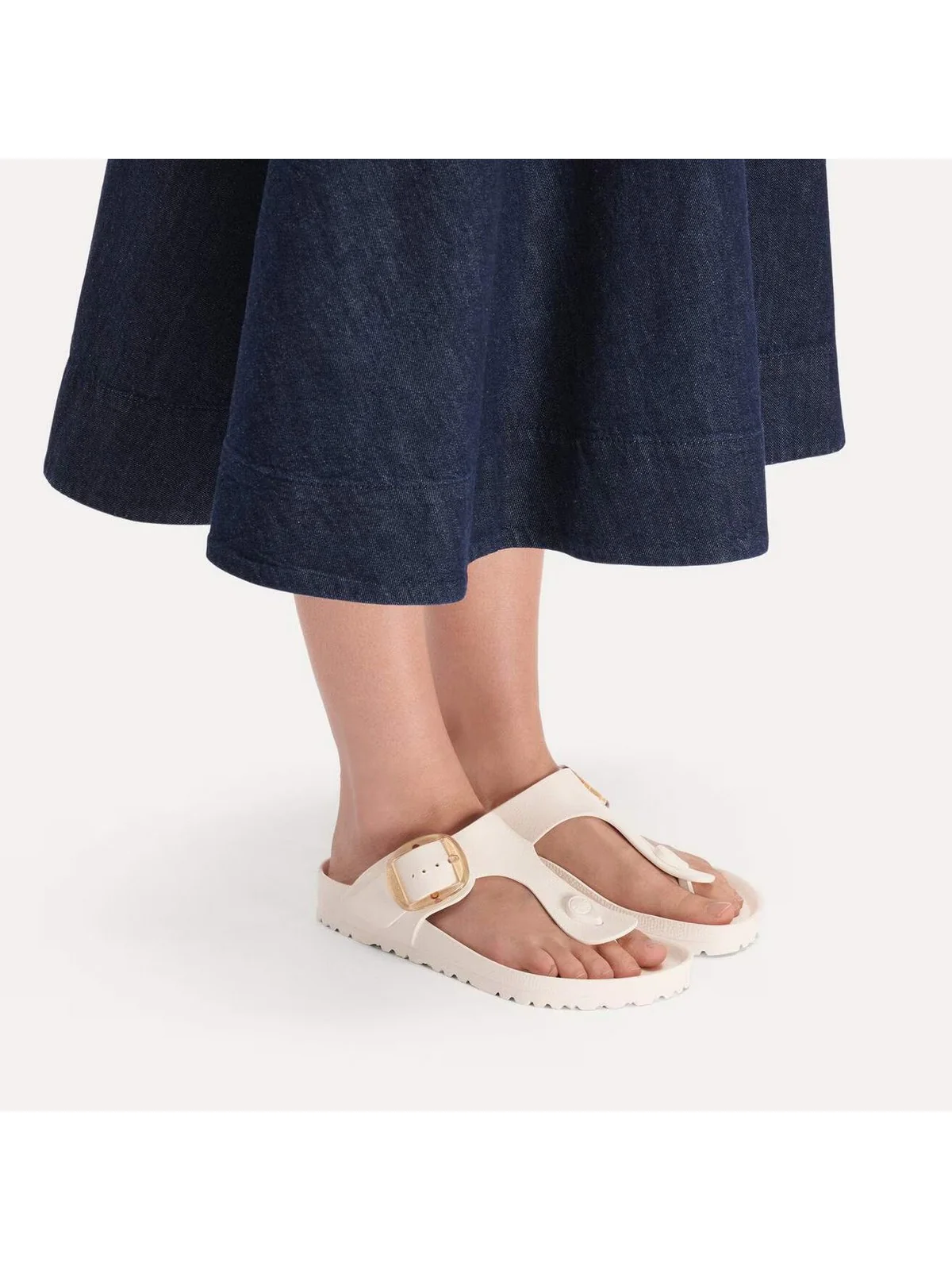 BIRKENSTOCK Sandalo Donna Gizeh Big Buckle EVA eggshell, EVA 1031366 EHHSHELL - Image 5