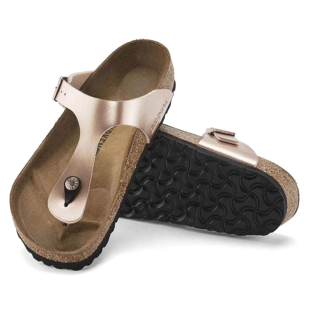 BIRKENSTOCK Sandalo Donna Gizeh copper, Birko Flor 1023943 COPPER - Image 4
