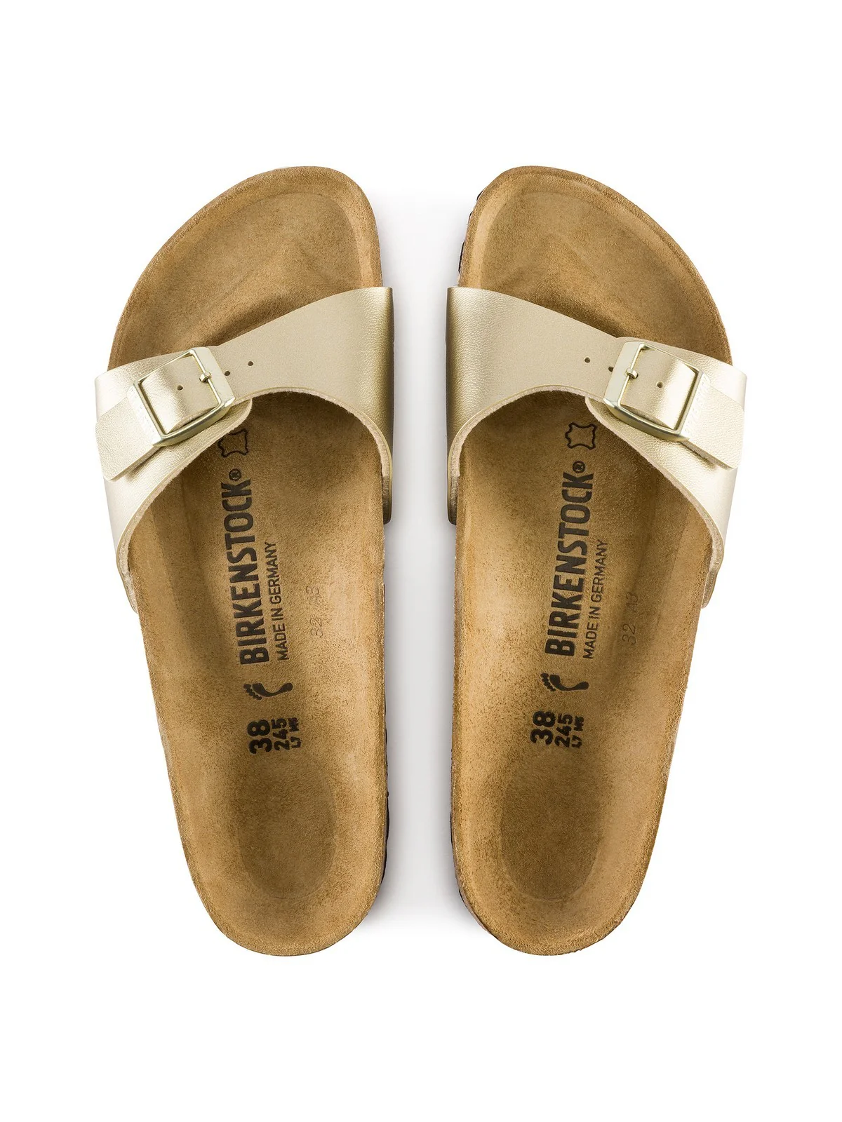 BIRKENSTOCK Sandalo Donna Madrid 1016107 Oro - Image 2