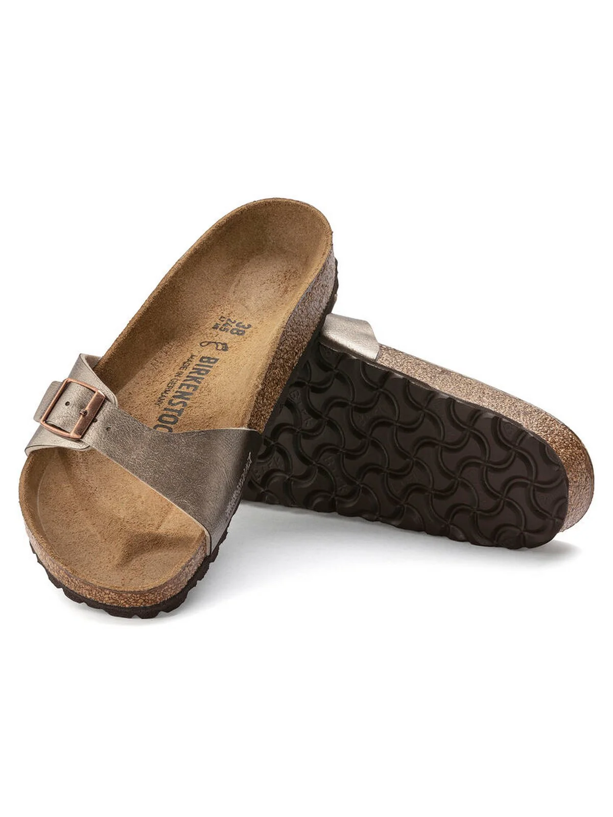 BIRKENSTOCK Sandalo Donna Madrid 1020632 Oro - Image 6